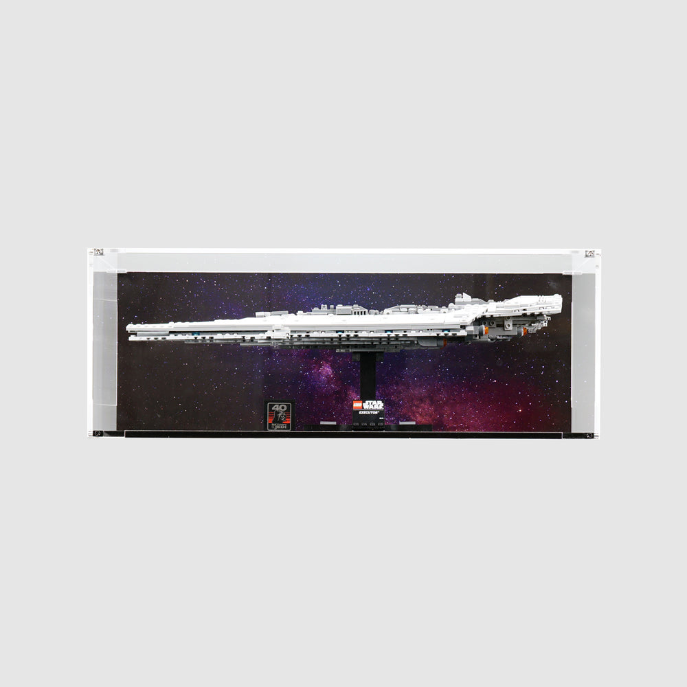 ONBRICK Custom Fit Acrylic Display Case for LEGO 75356 Executor Super ...