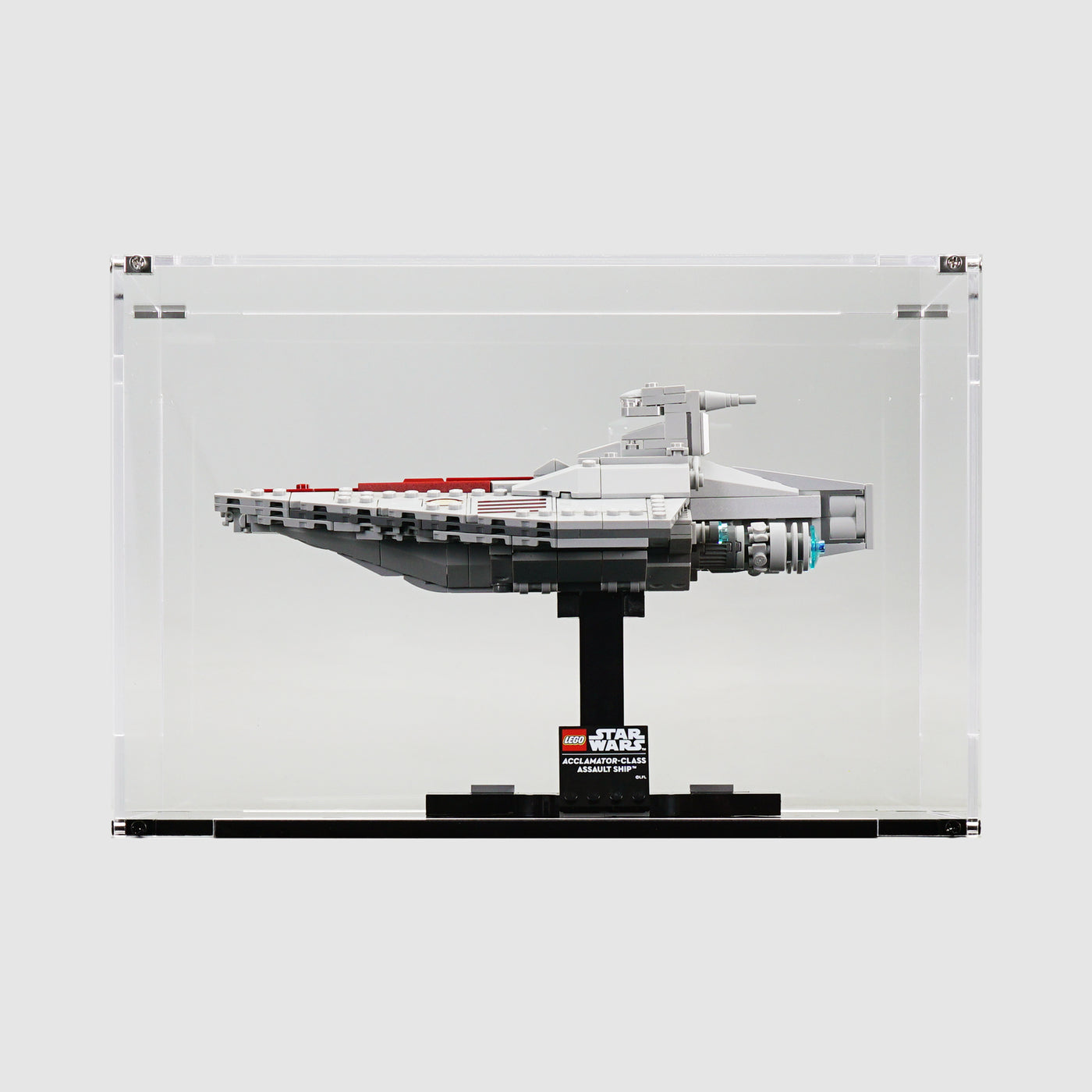 LEGO 75404 Acclamator-Class Assault Ship™ | Acrylic LEGO Display Case | ONBRICK