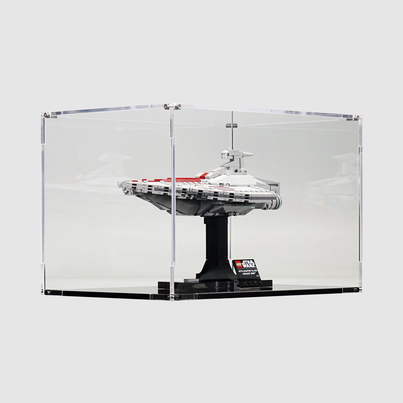 LEGO 75404 Acclamator-Class Assault Ship™ | Acrylic LEGO Display Case | ONBRICK