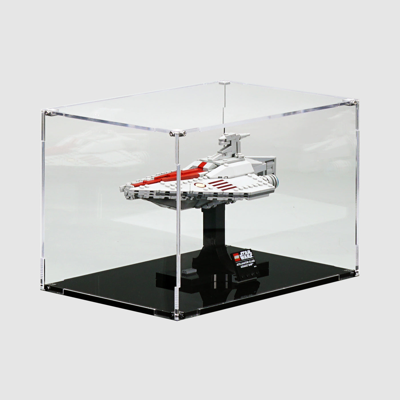 LEGO 75404 Acclamator-Class Assault Ship™ | Acrylic LEGO Display Case | ONBRICK