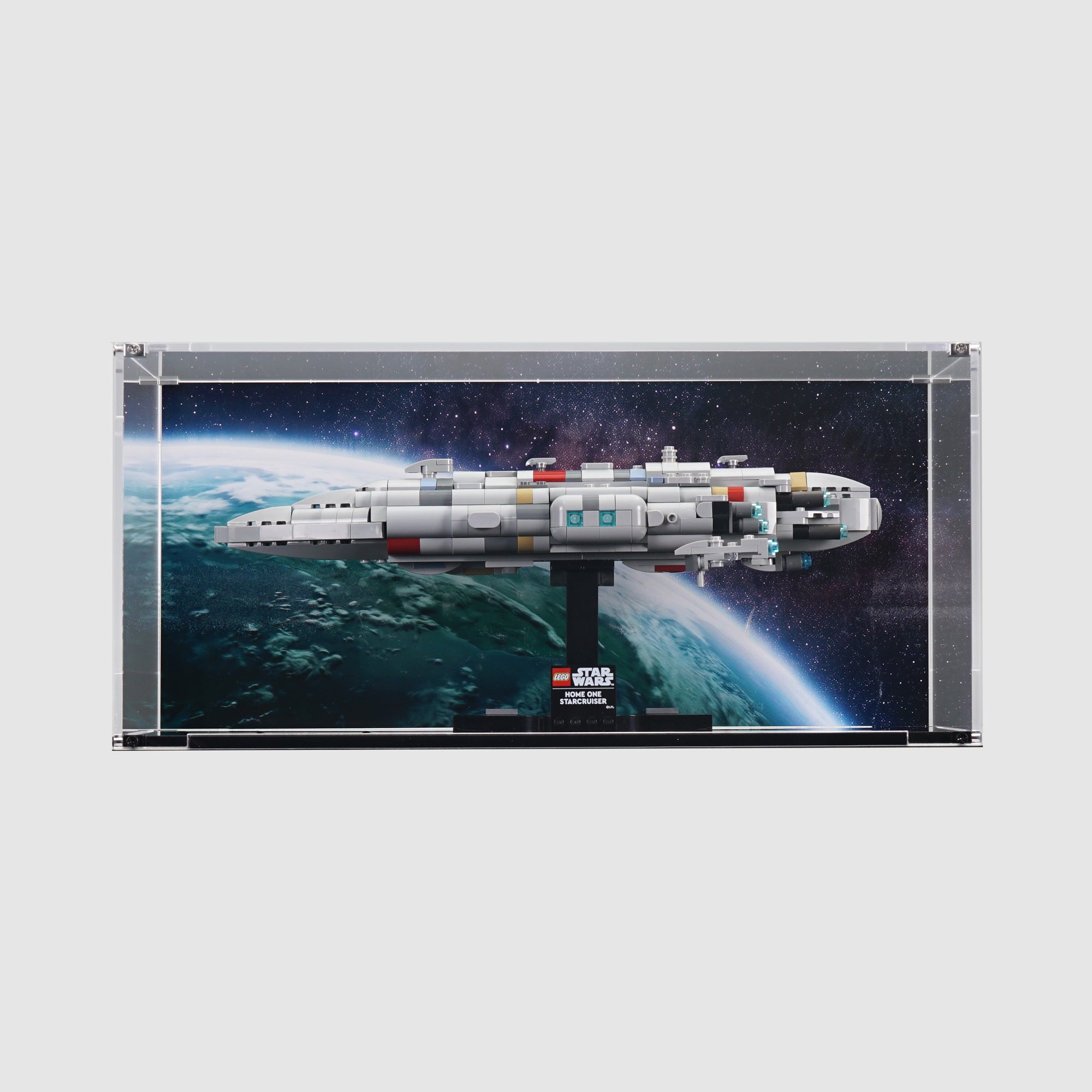 LEGO 75405 Home One Starcruiser | Acrylic LEGO Display Case | ONBRICK