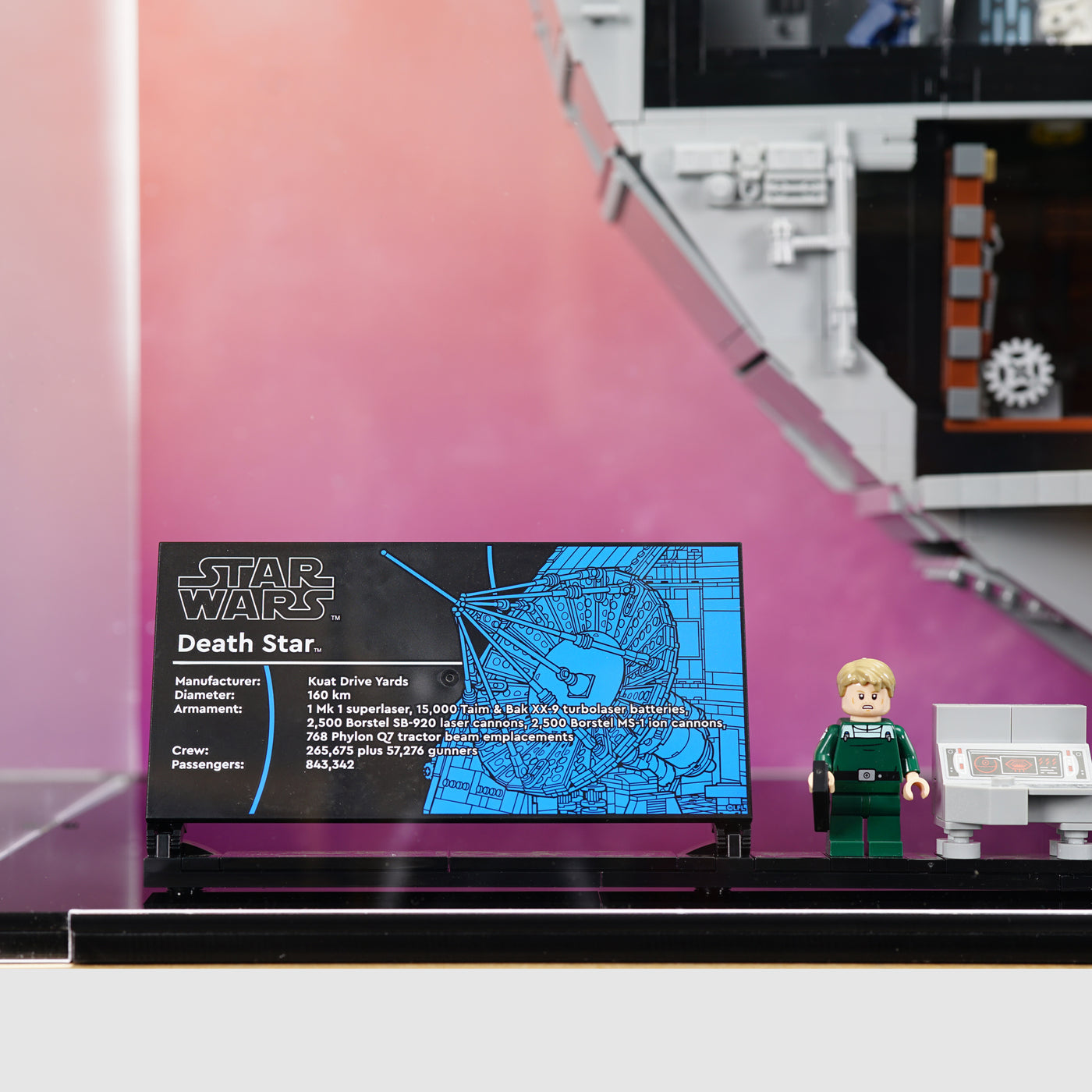 75419 UCS Death Star™ Display Case