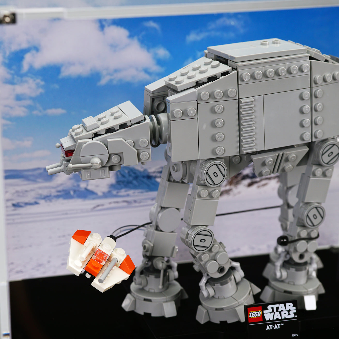 LEGO 75440 AT-AT™ | Acrylic LEGO Display Case | ONBRICK