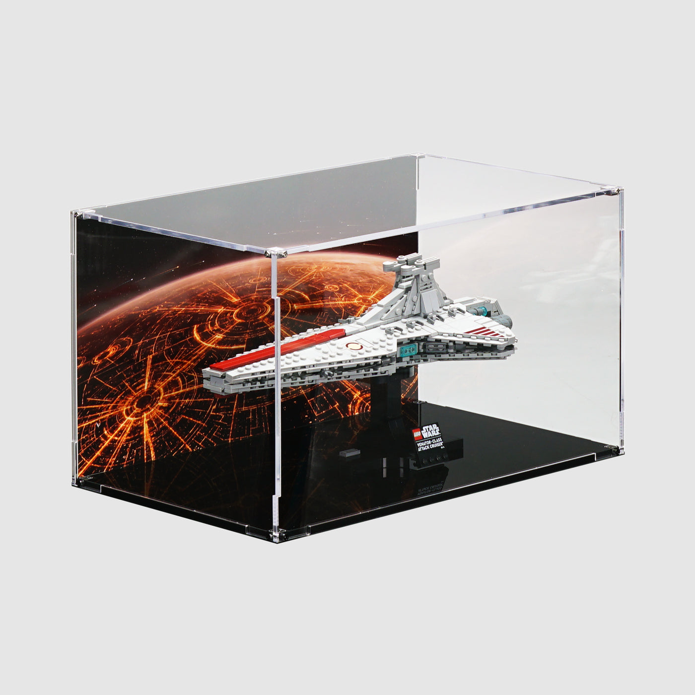 LEGO 75441 Venator-Class Attack Cruiser™ | Acrylic LEGO Display Case | ONBRICK