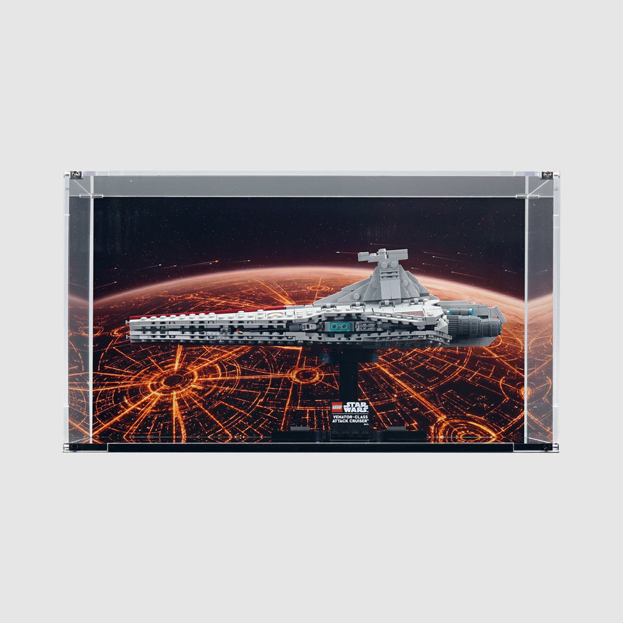 LEGO 75441 Venator-Class Attack Cruiser™ | Acrylic LEGO Display Case | ONBRICK