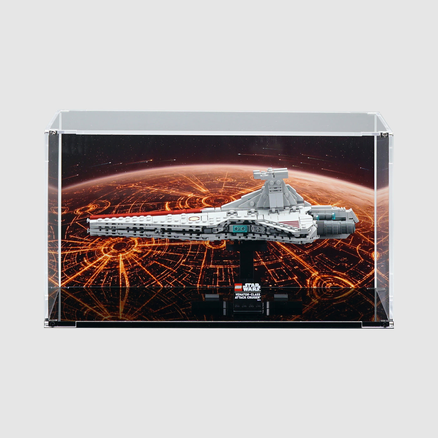 LEGO 75441 Venator-Class Attack Cruiser™ | Acrylic LEGO Display Case | ONBRICK
