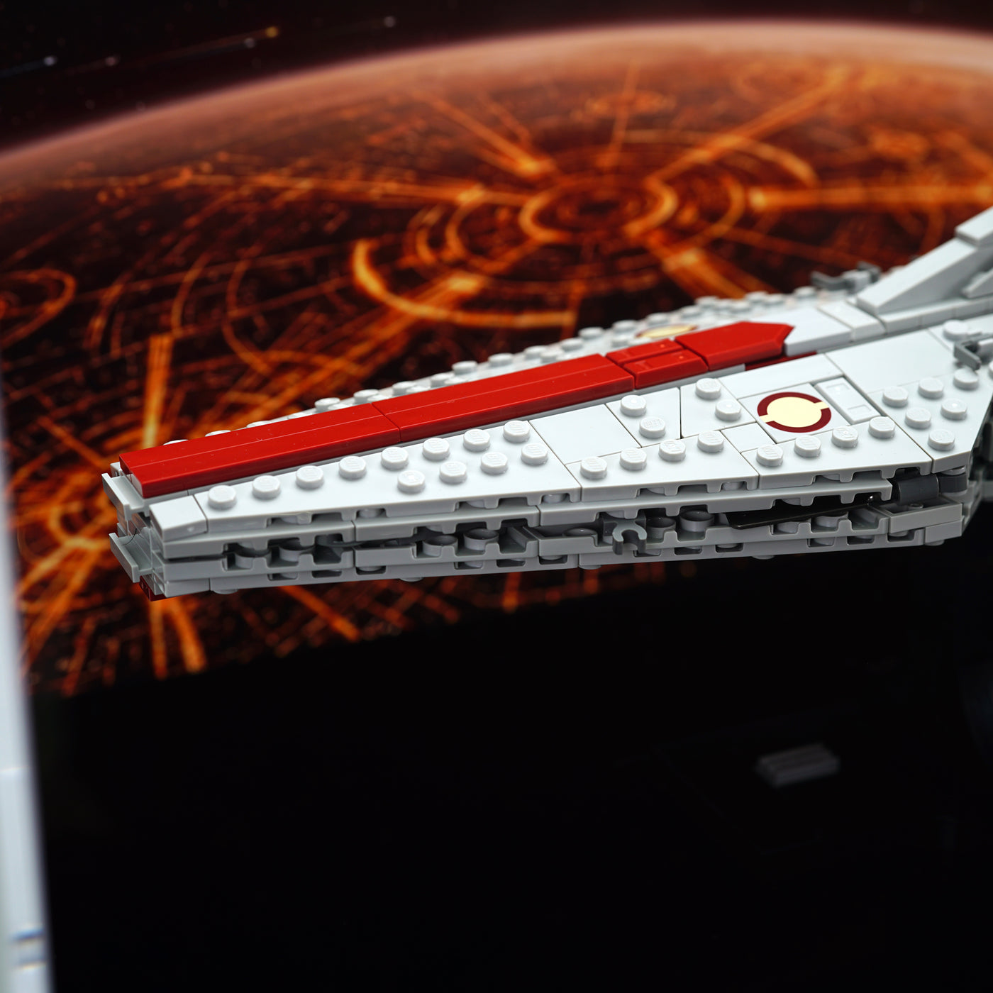 LEGO 75441 Venator-Class Attack Cruiser™ | Acrylic LEGO Display Case | ONBRICK