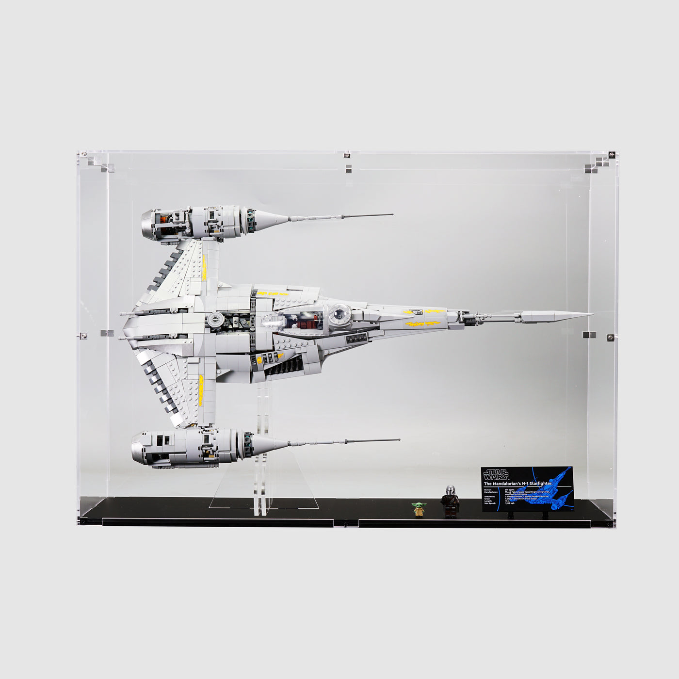 75442 UCS The Mandalorian's N-1 Starfighter™ Display Case