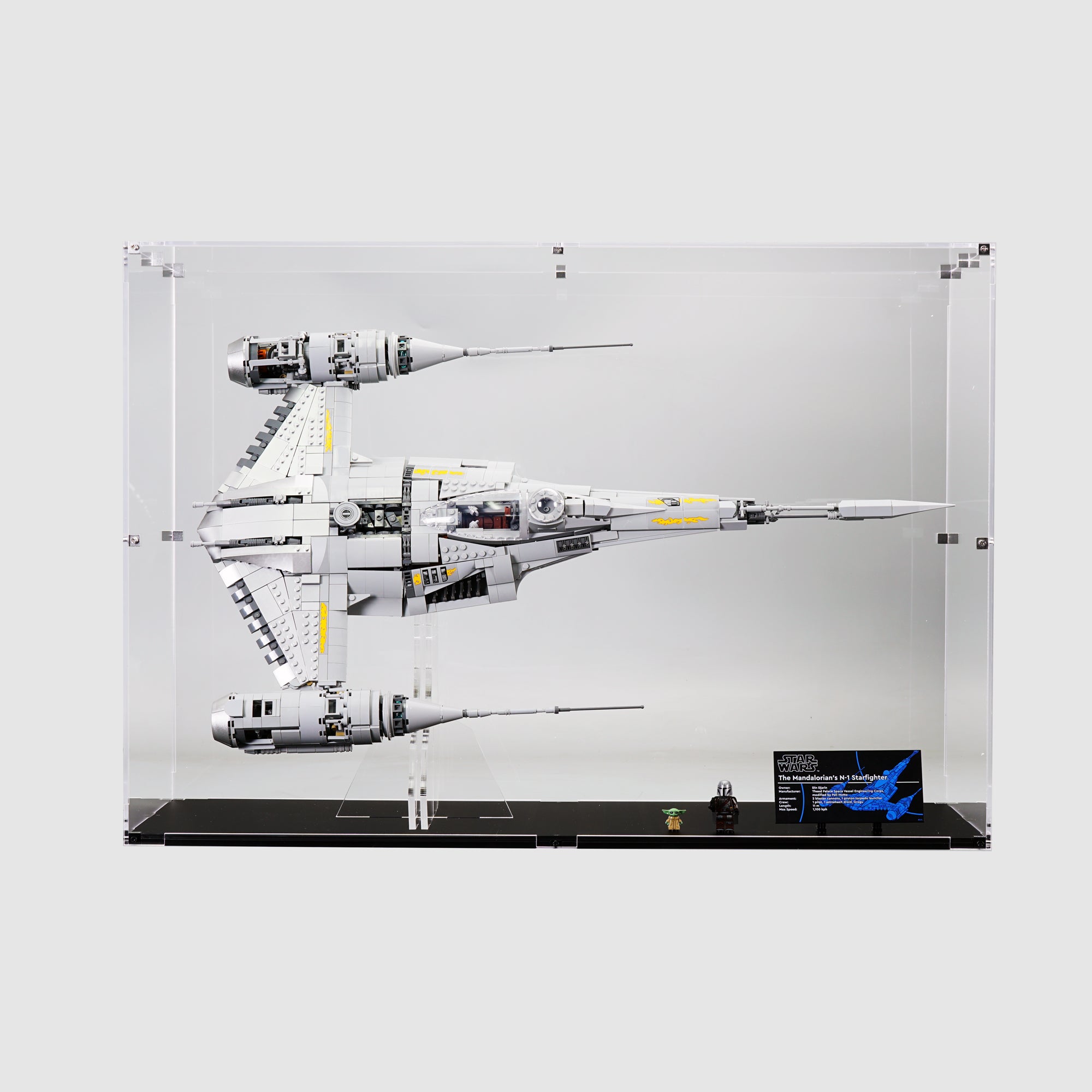 75442 UCS The Mandalorian's N-1 Starfighter™ Display Case