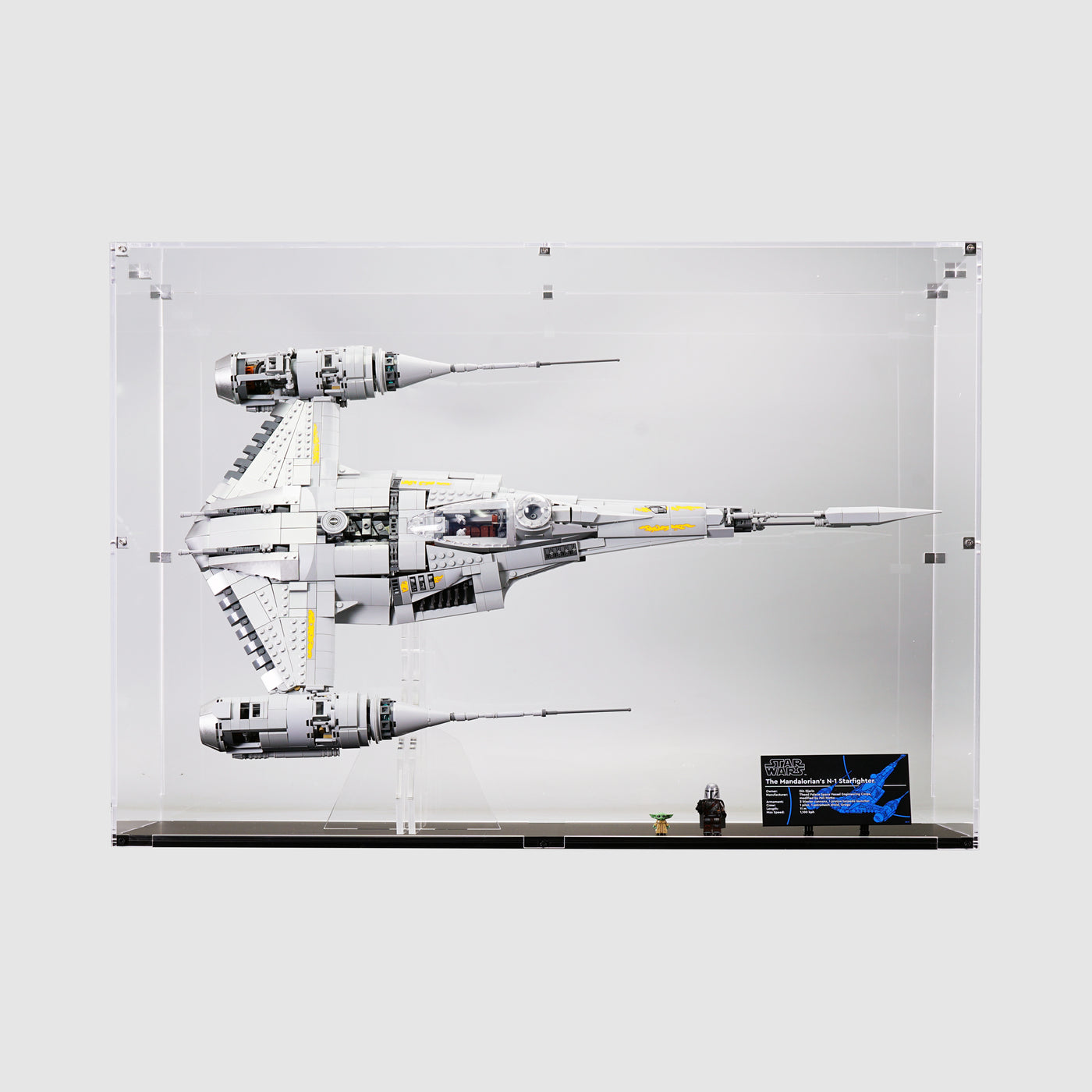 75442 UCS The Mandalorian's N-1 Starfighter™ Display Case