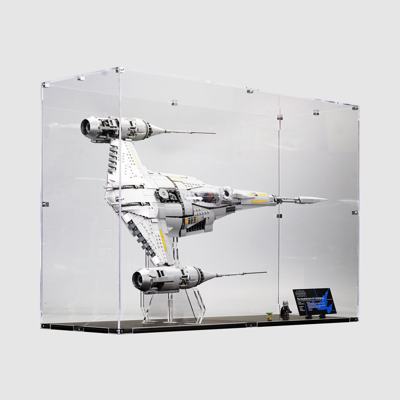 75442 UCS The Mandalorian's N-1 Starfighter™ Display Case