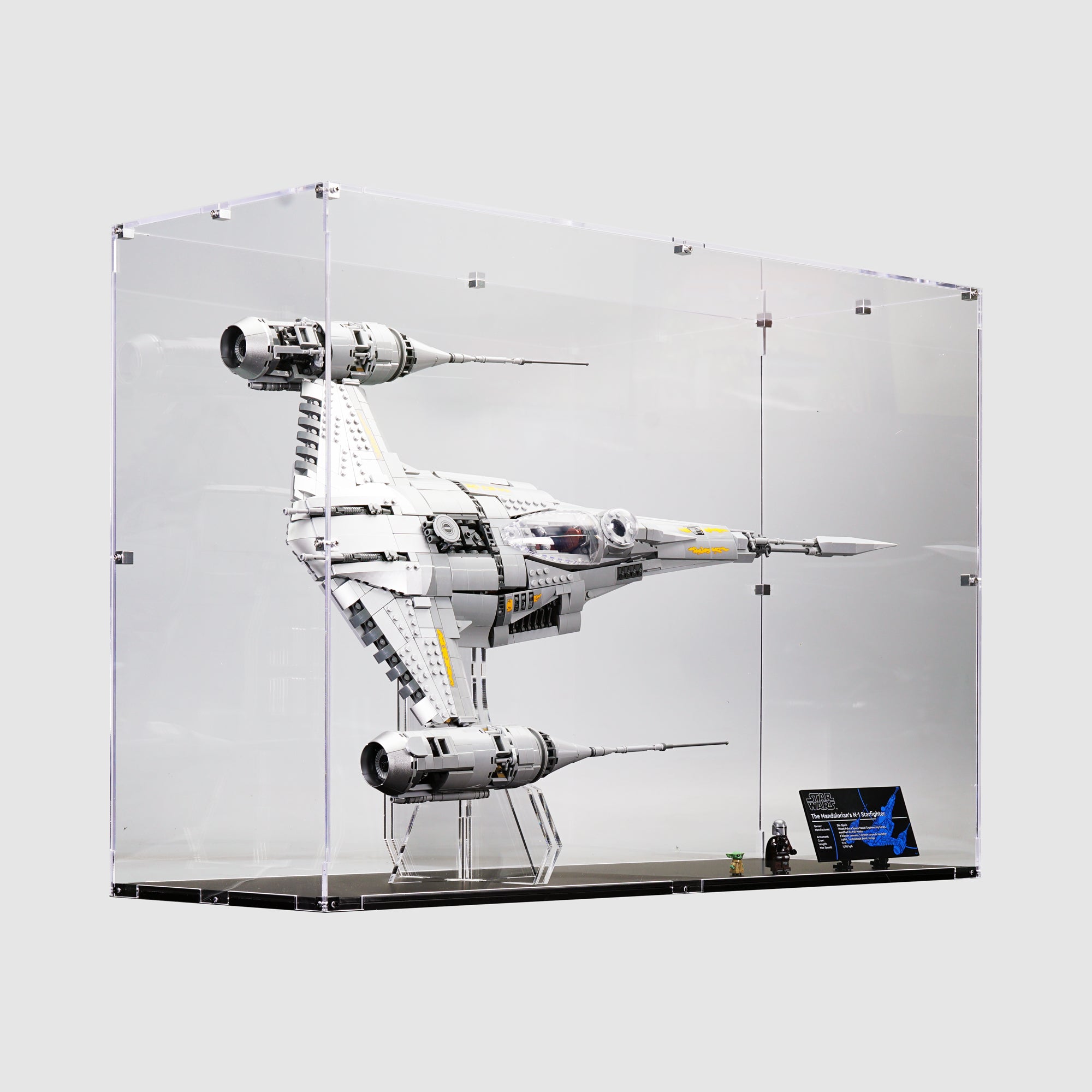 75442 UCS The Mandalorian's N-1 Starfighter™ Display Case