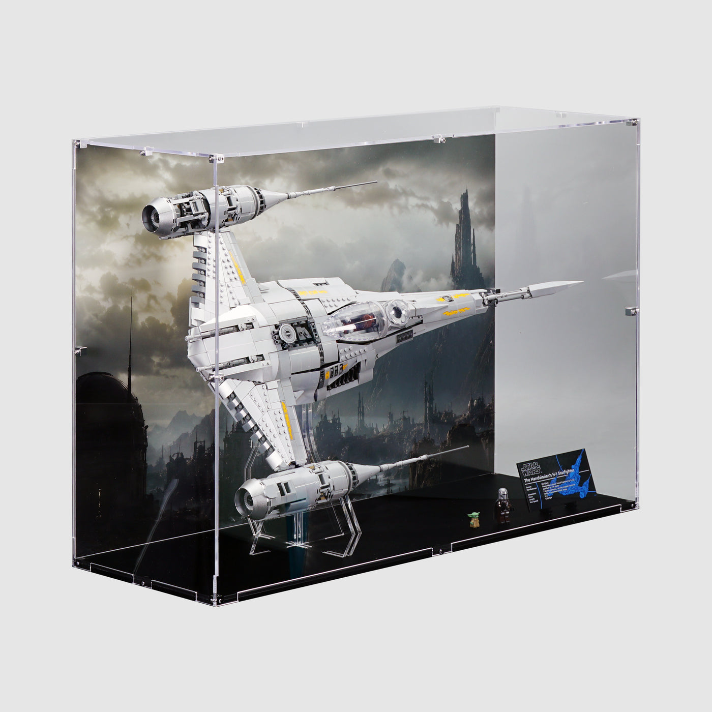 75442 UCS The Mandalorian's N-1 Starfighter™ Display Case