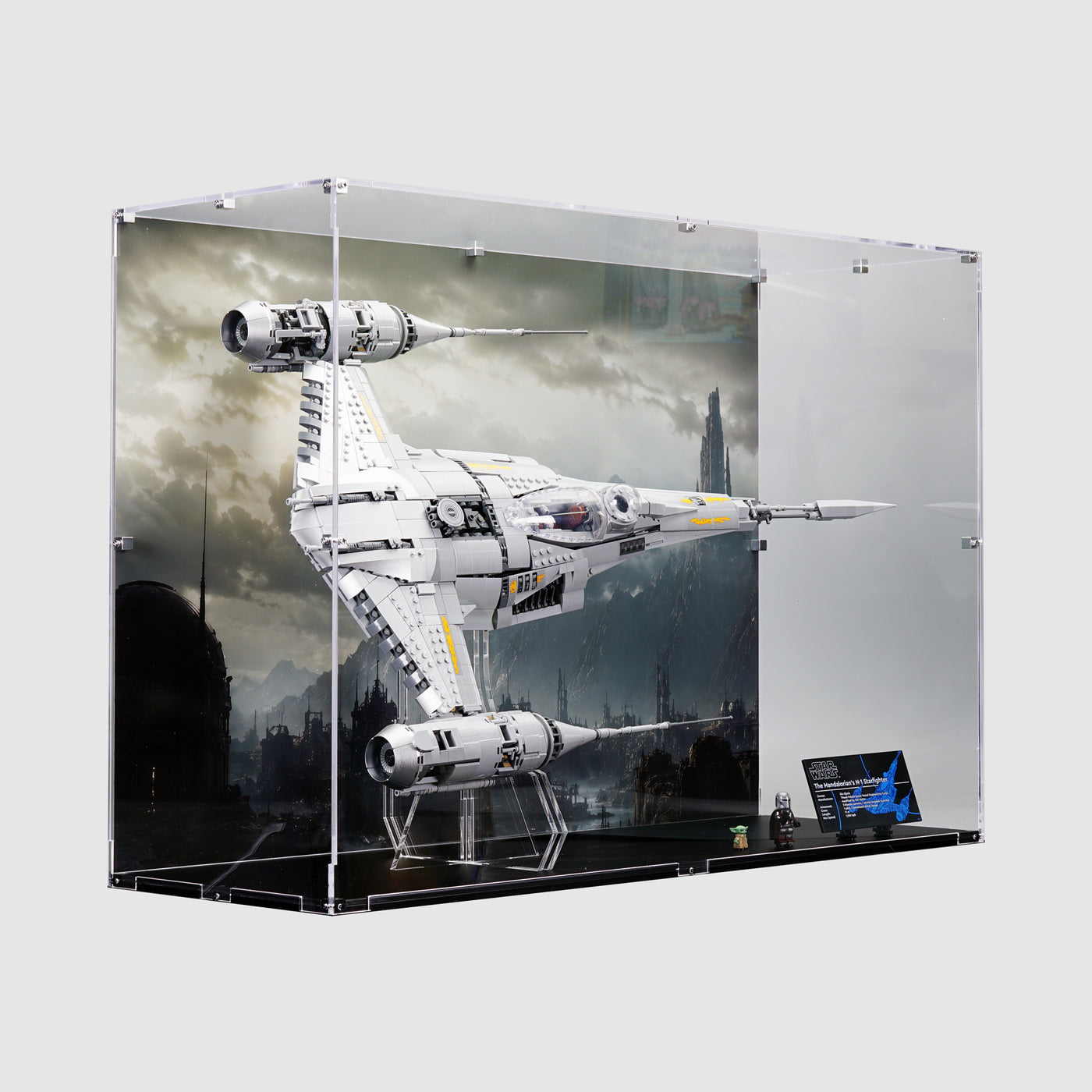 75442 UCS The Mandalorian's N-1 Starfighter™ Display Case