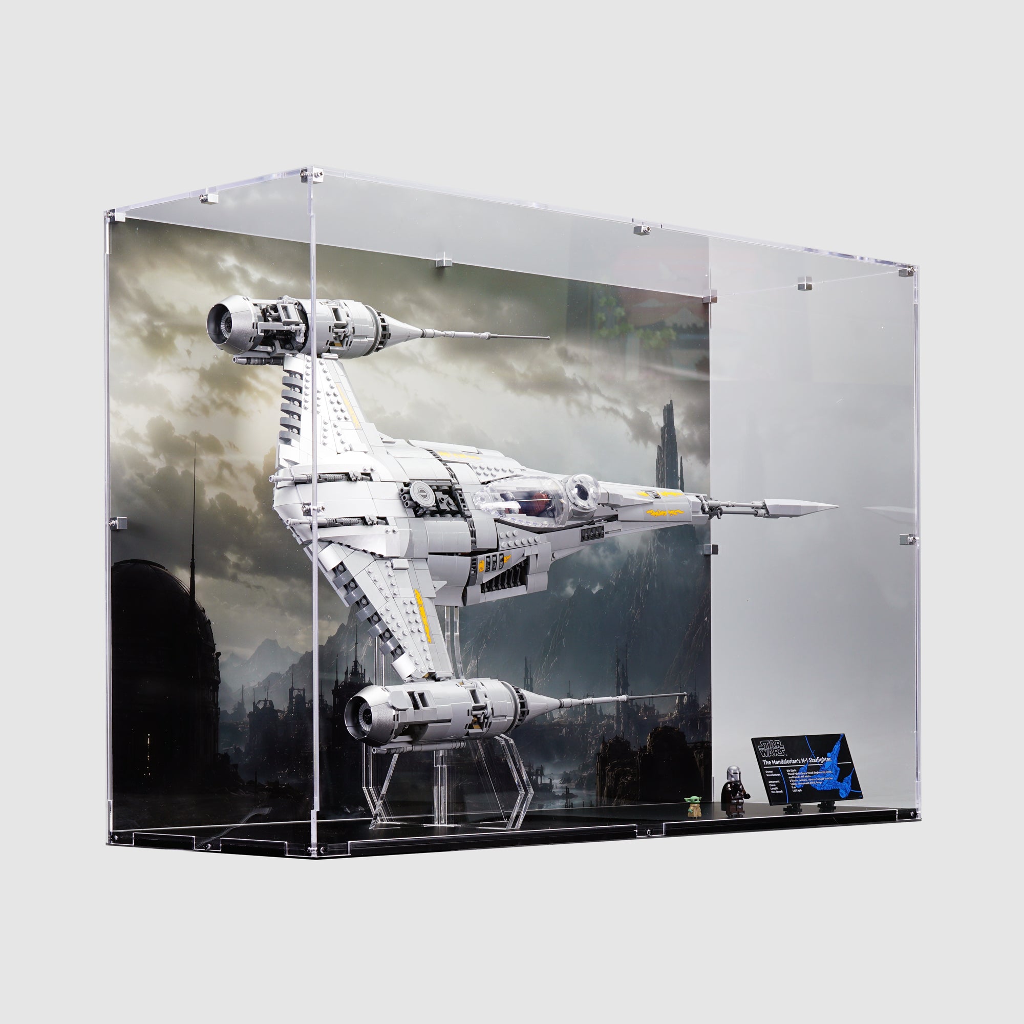 75442 UCS The Mandalorian's N-1 Starfighter™ Display Case