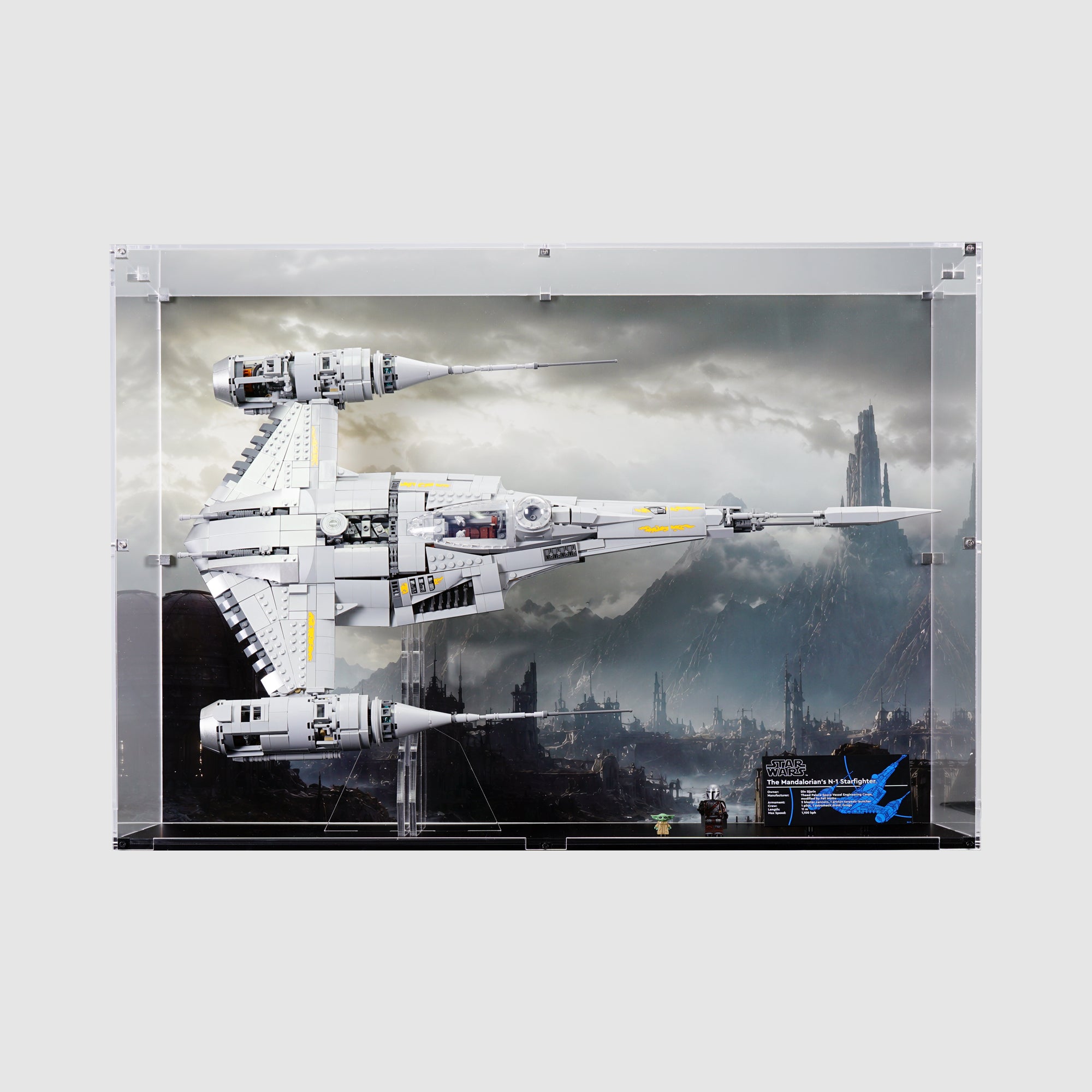75442 UCS The Mandalorian's N-1 Starfighter™ Display Case