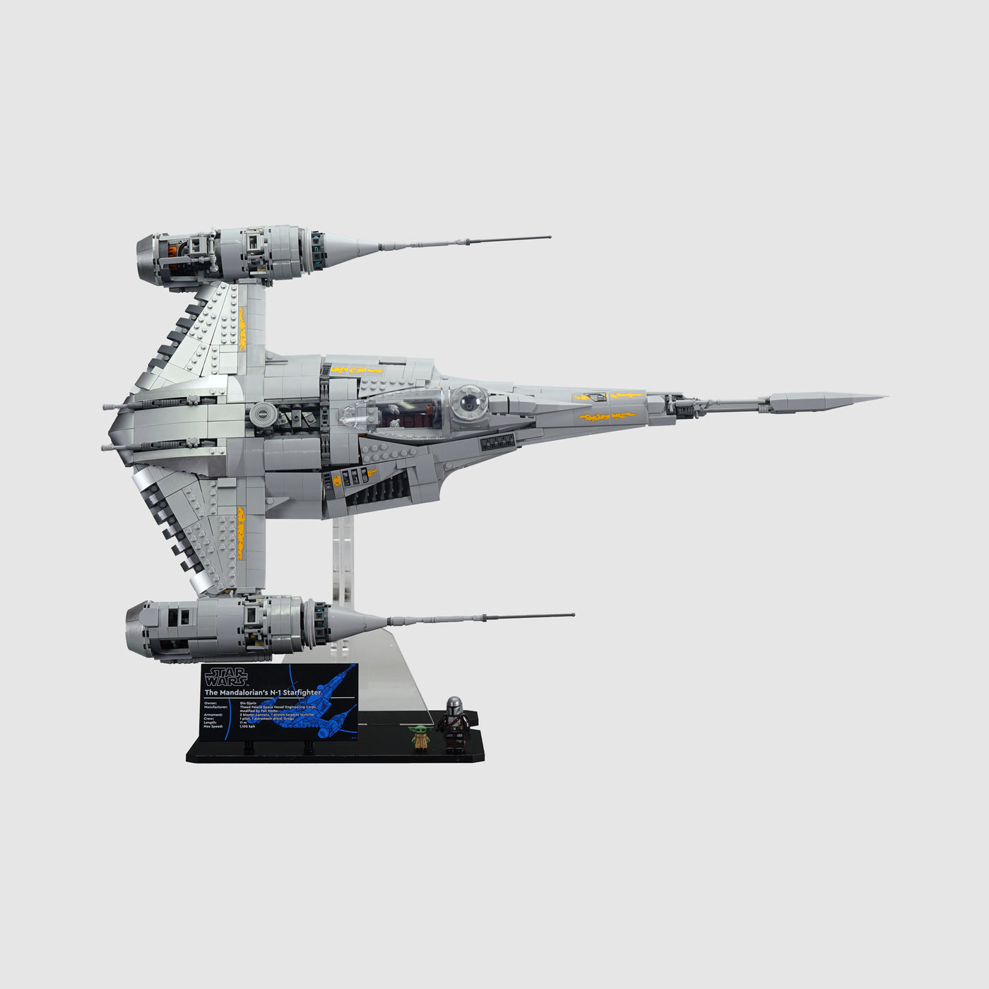75442 UCS The Mandalorian's N-1 Starfighter™ Display Stand