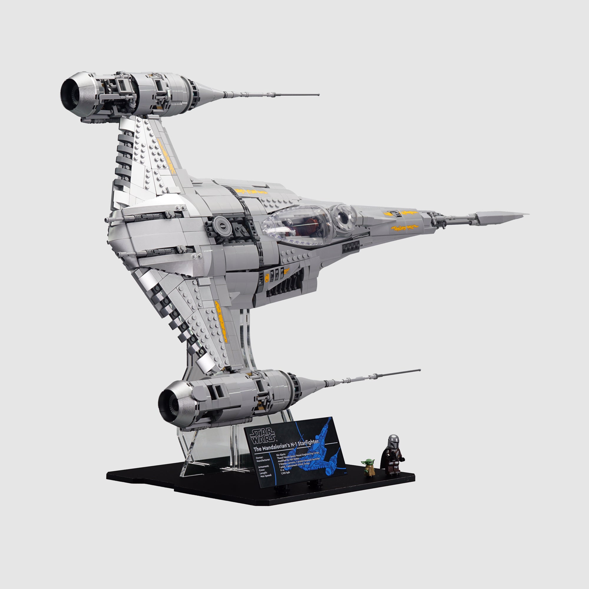 75442 UCS The Mandalorian's N-1 Starfighter™ Display Stand
