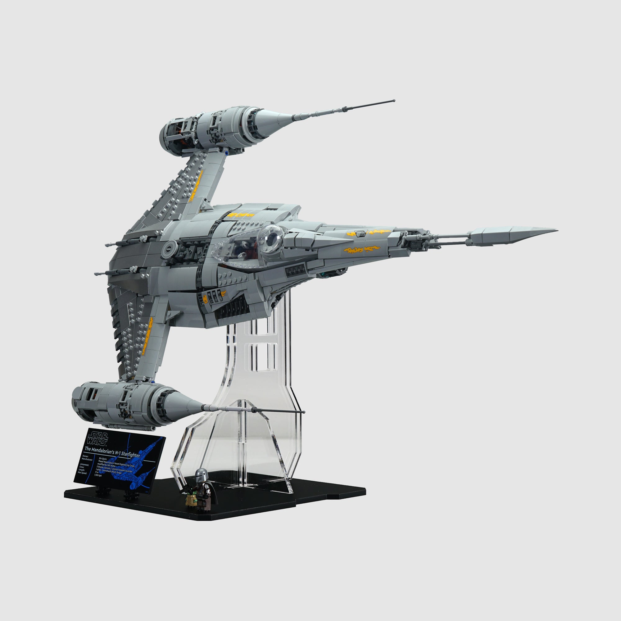 75442 UCS The Mandalorian's N-1 Starfighter™ Display Stand