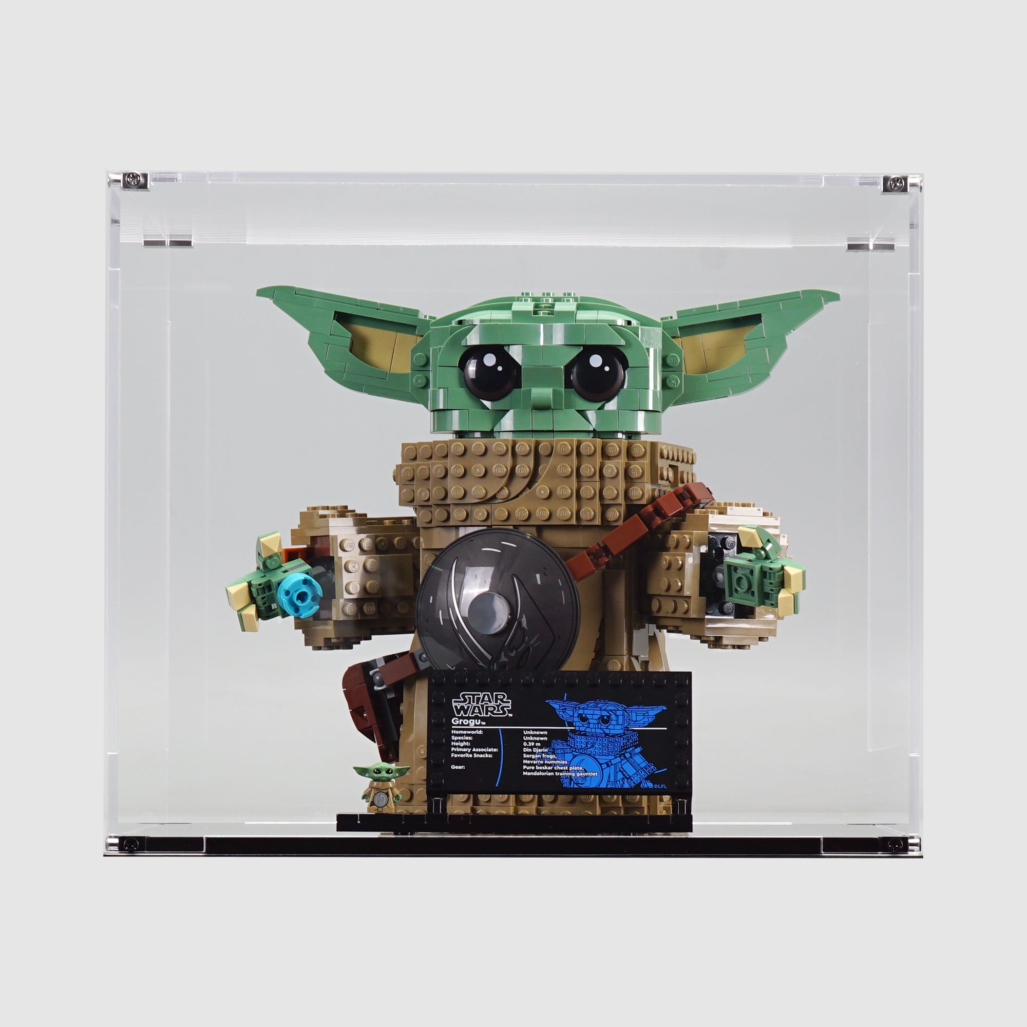 75446 Grogu™ (Mandalorian Apprentice) Display Case