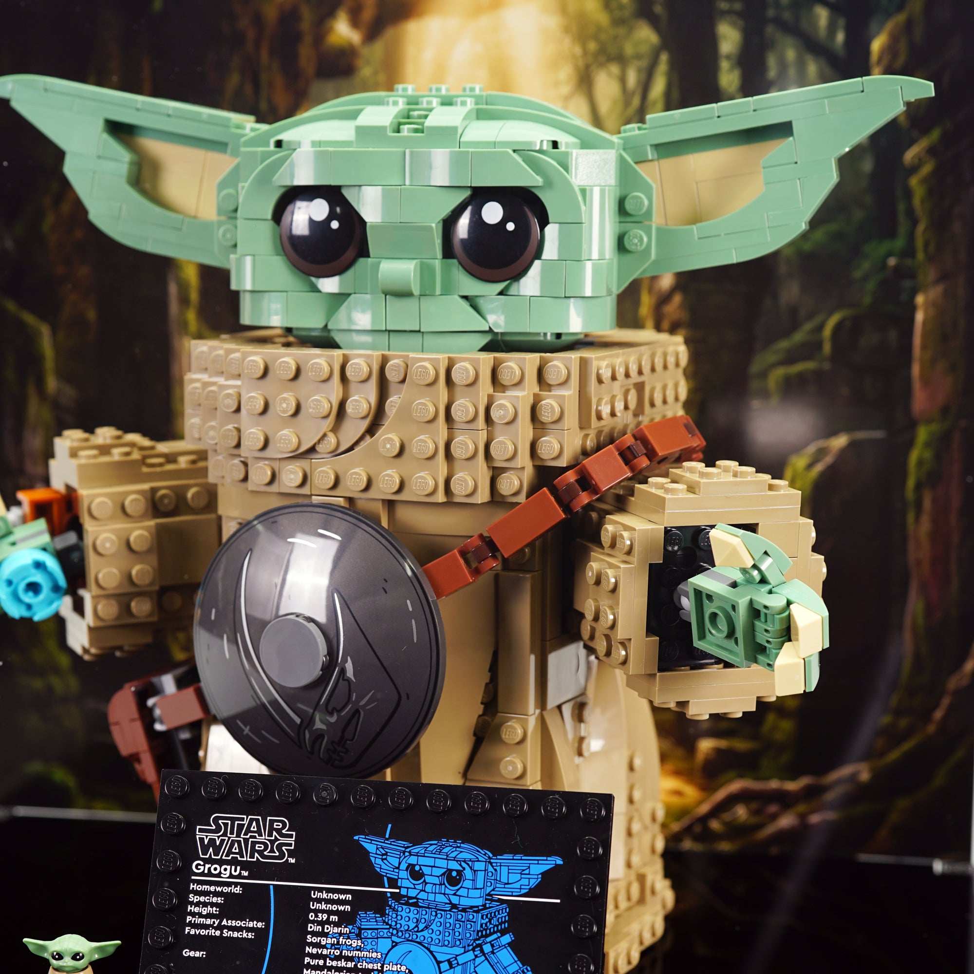75446 Grogu™ (Mandalorian Apprentice) Display Case