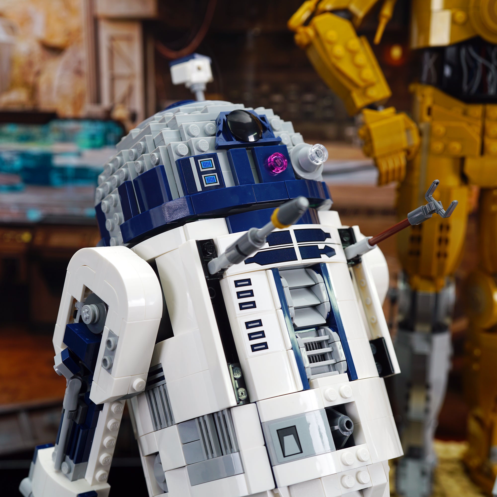 75452 BB-8™ & 75379 R2-D2™ & 75398 C-3PO™ | Acrylic LEGO Display Case | ONBRICK
