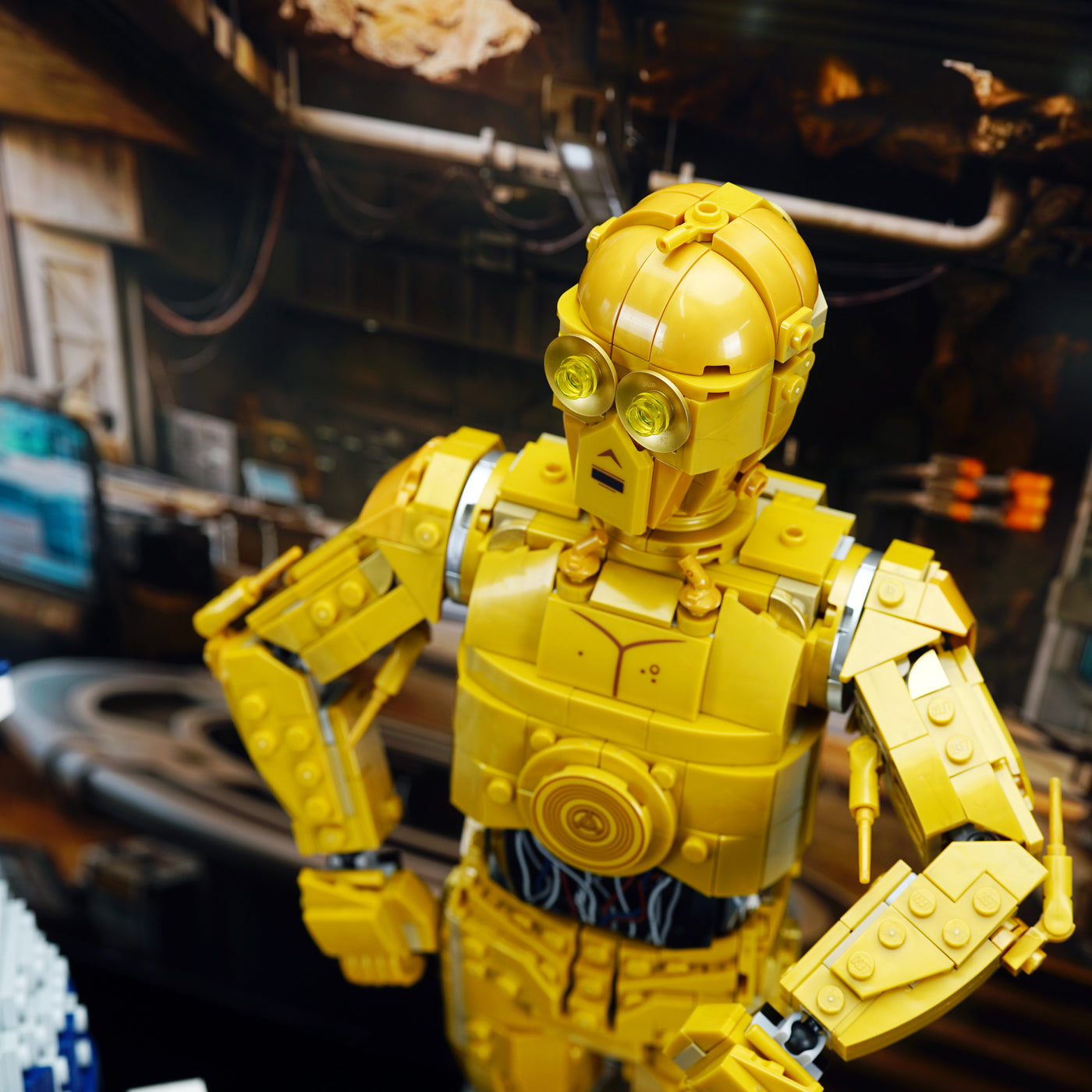 75452 BB-8™ & 75379 R2-D2™ & 75398 C-3PO™ | Acrylic LEGO Display Case | ONBRICK