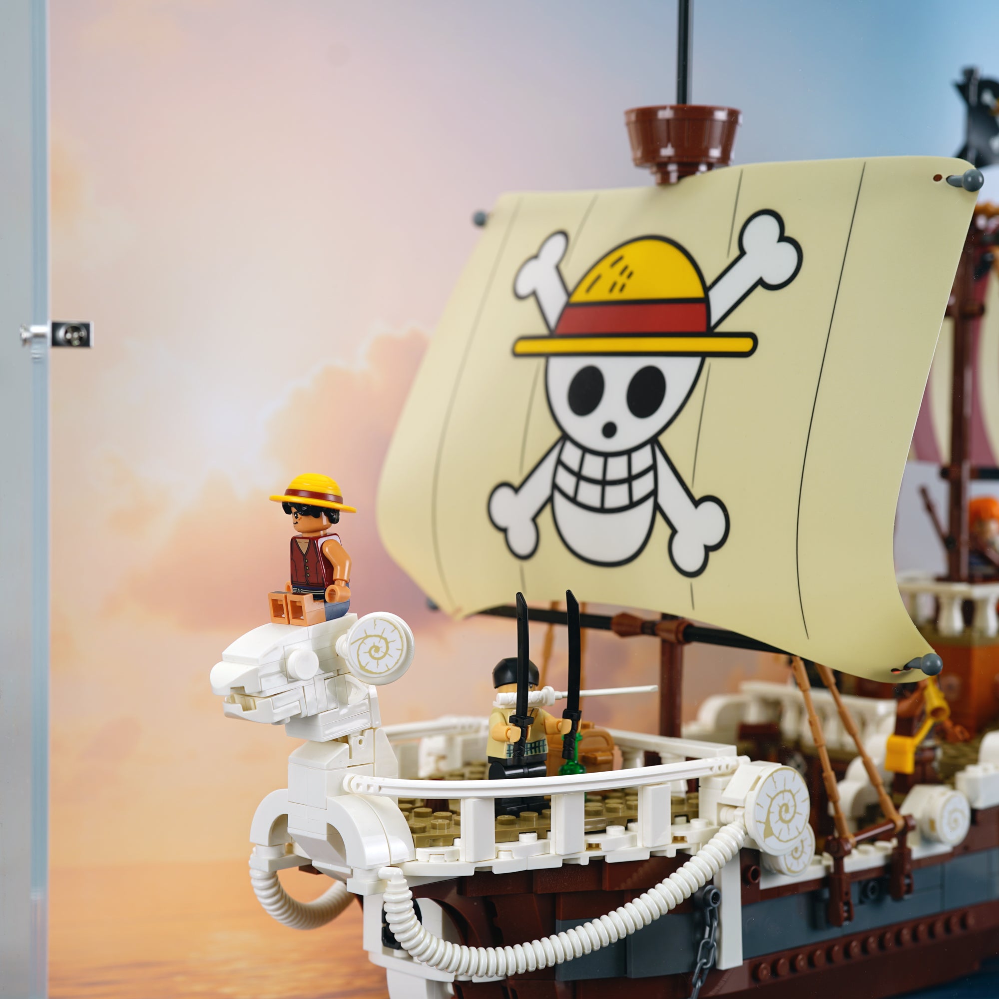 75639 The Going Merry Pirate Ship | LEGO Display Case | ONBRICK Australia