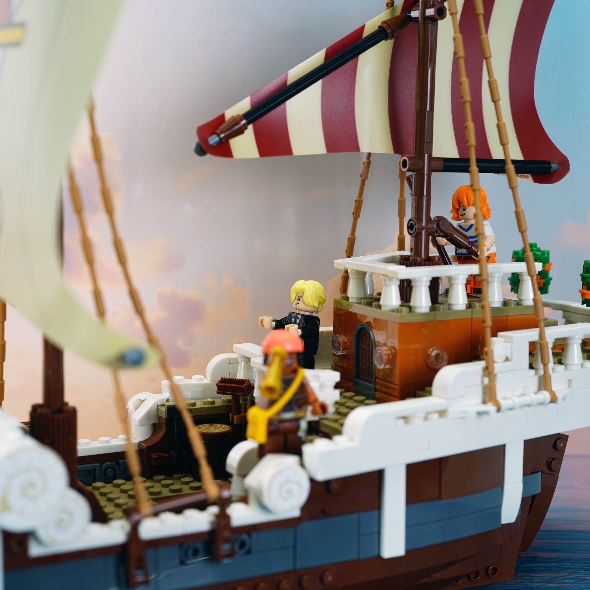 75639 The Going Merry Pirate Ship | LEGO Display Case | ONBRICK Australia
