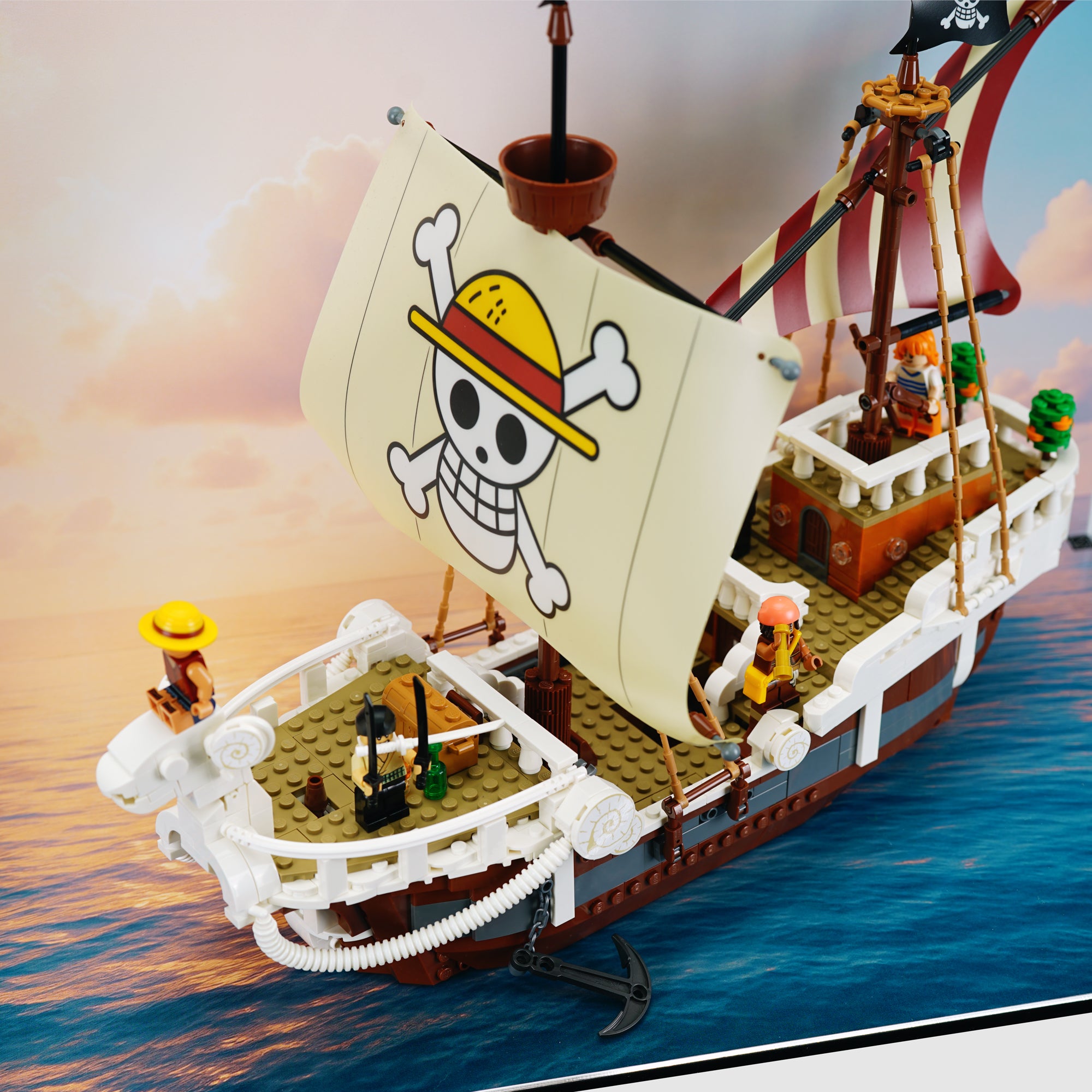 75639 The Going Merry Pirate Ship | LEGO Display Case | ONBRICK Australia