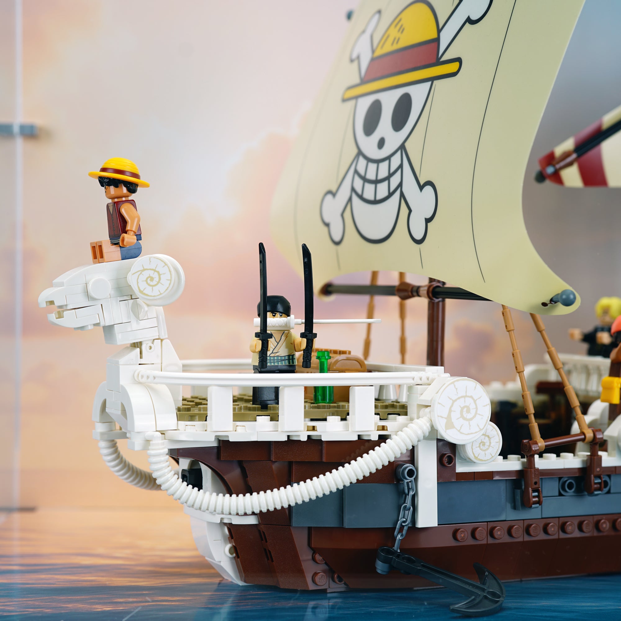 75639 The Going Merry Pirate Ship | LEGO Display Case | ONBRICK Australia