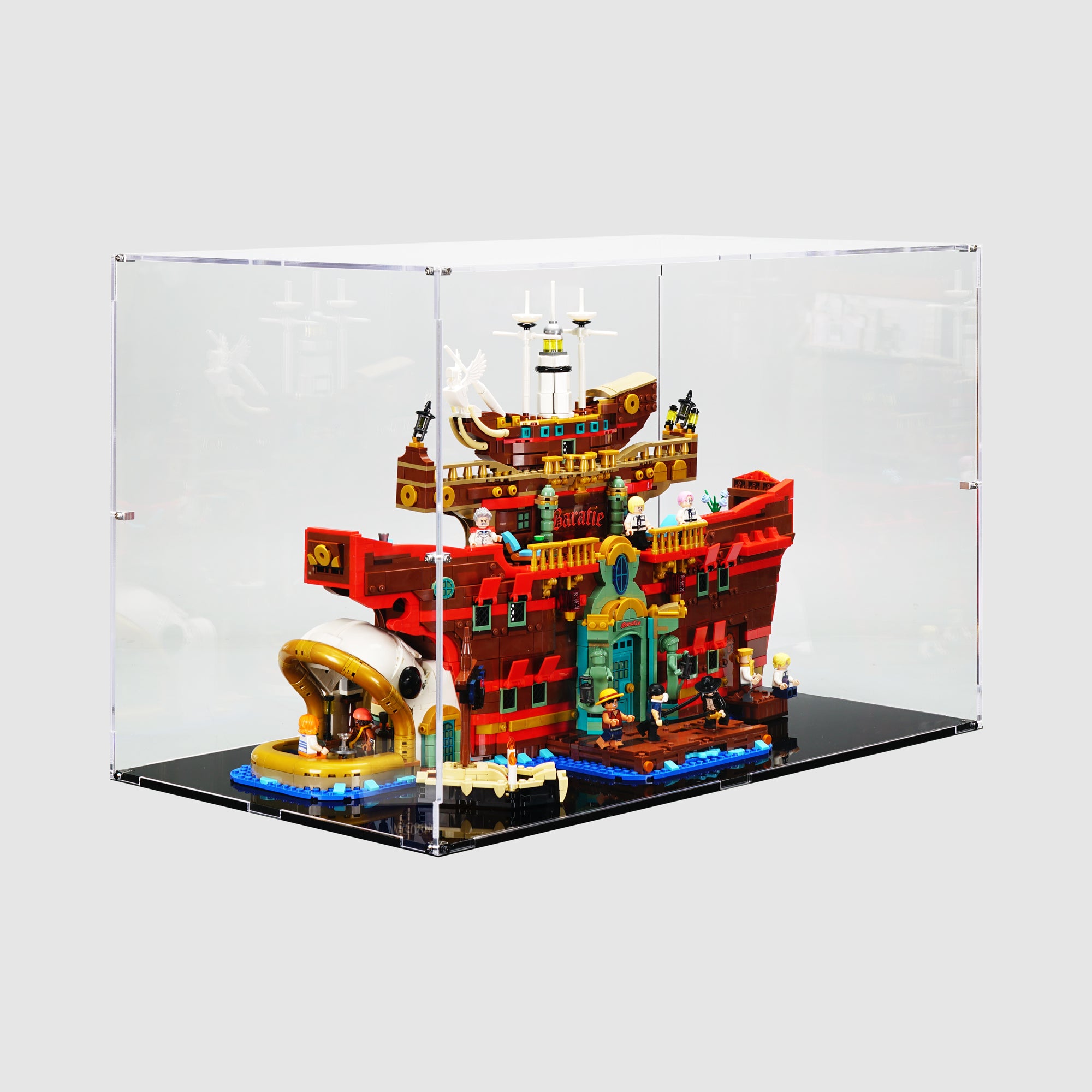 75640 The Baratie Floating Restaurant Display Case
