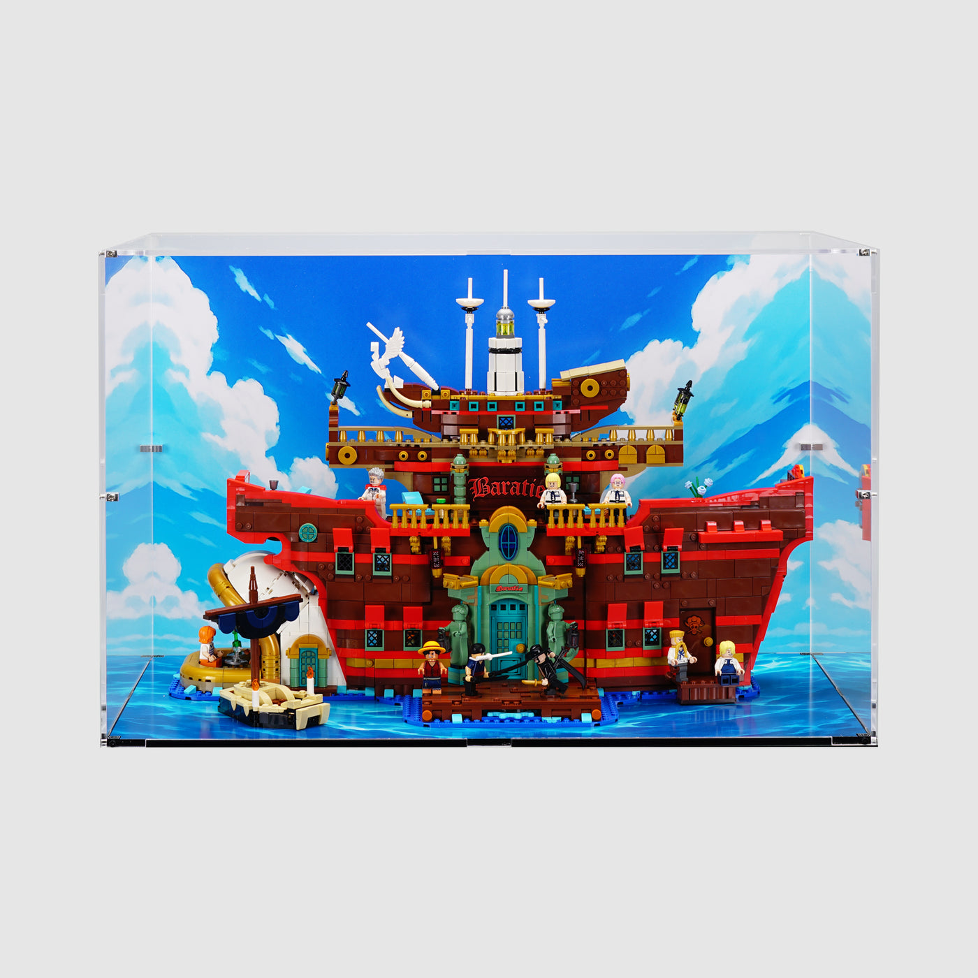 75640 The Baratie Floating Restaurant Display Case