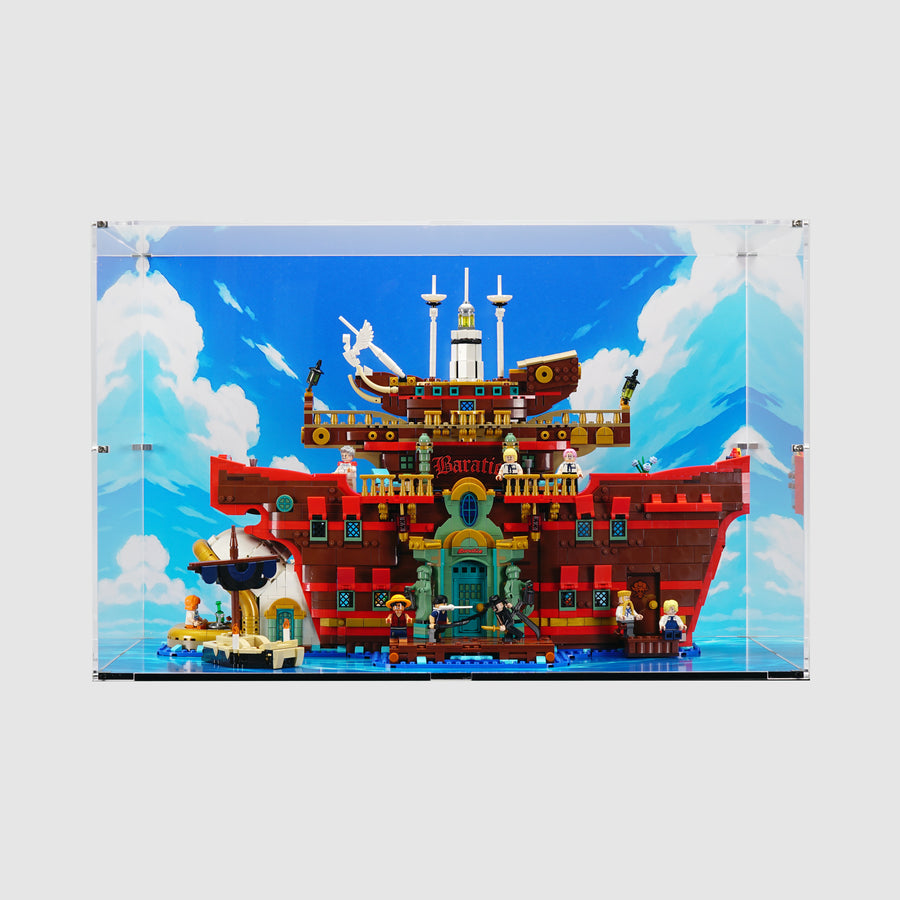 75640 The Baratie Floating Restaurant Display Case