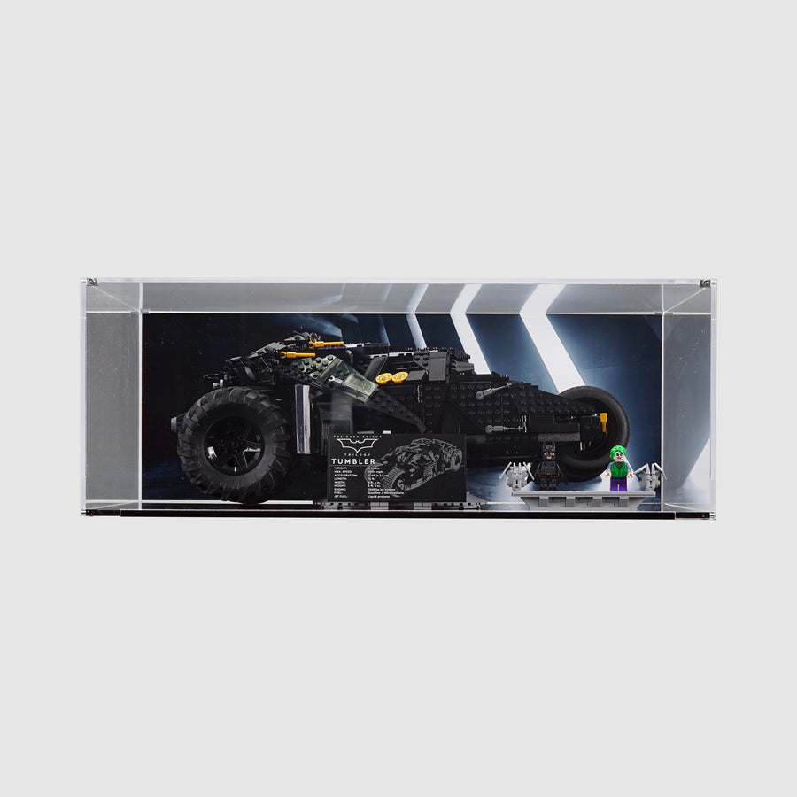 76240 Batmobile™ Tumbler | Acrylic LEGO Display Case | ONBRICK