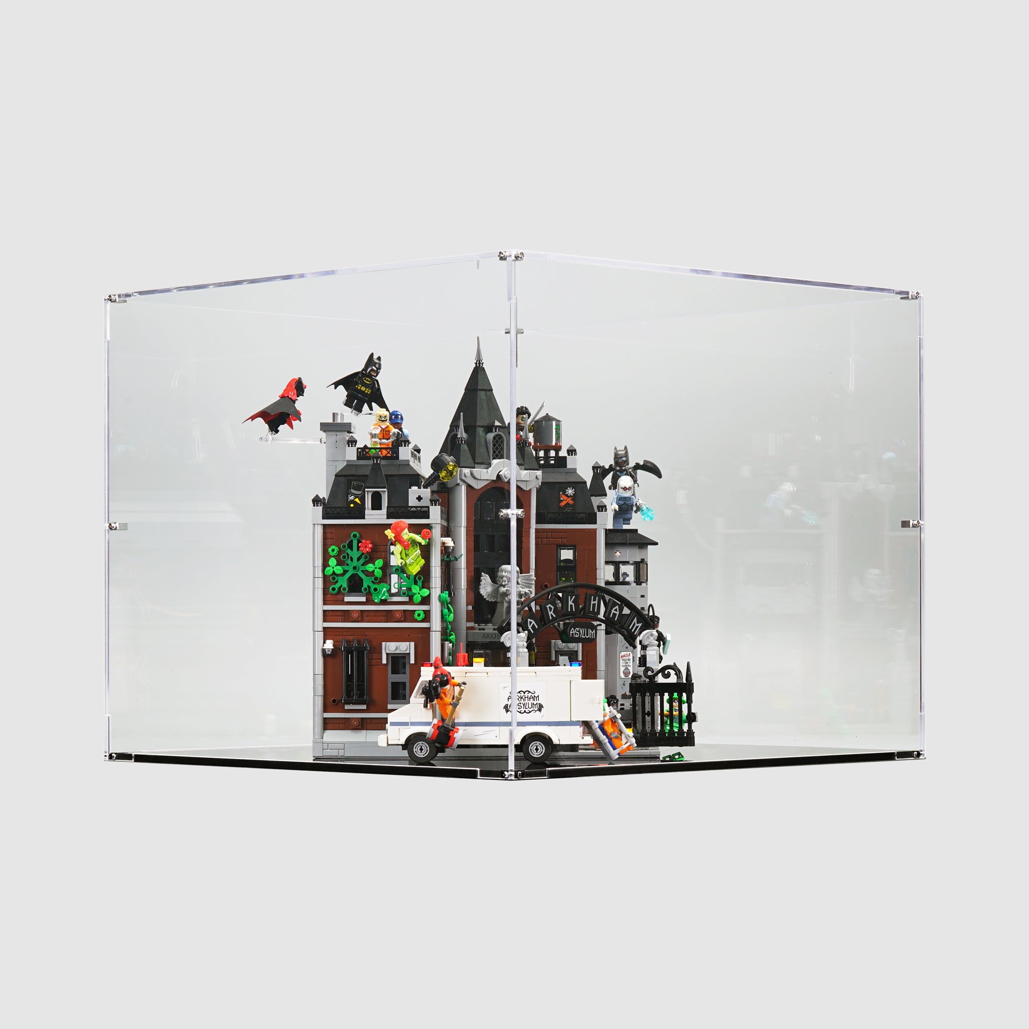LEGO 76300 Arkham Asylum™ | Acrylic LEGO Display Case | ONBRICK