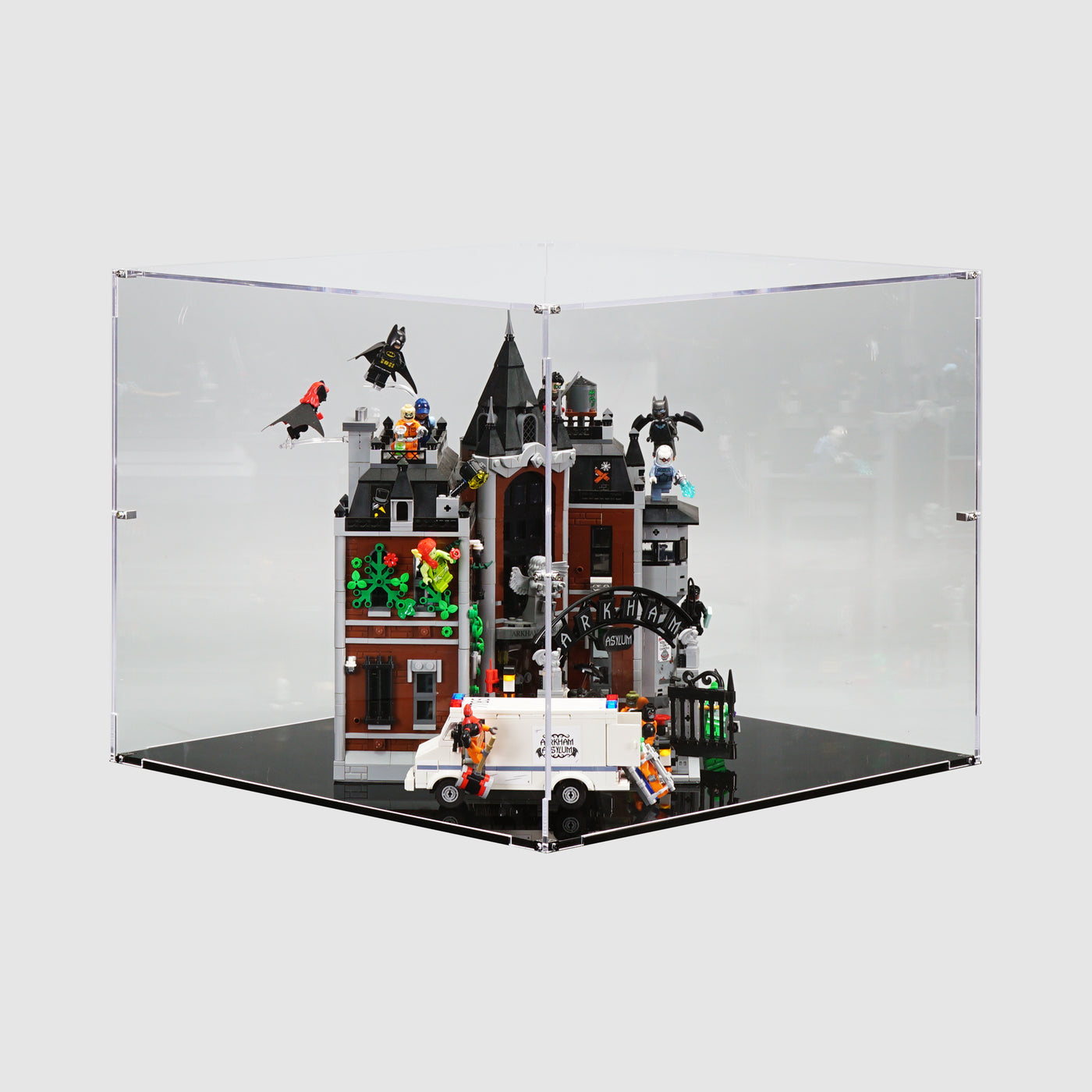 LEGO 76300 Arkham Asylum™ | Acrylic LEGO Display Case | ONBRICK