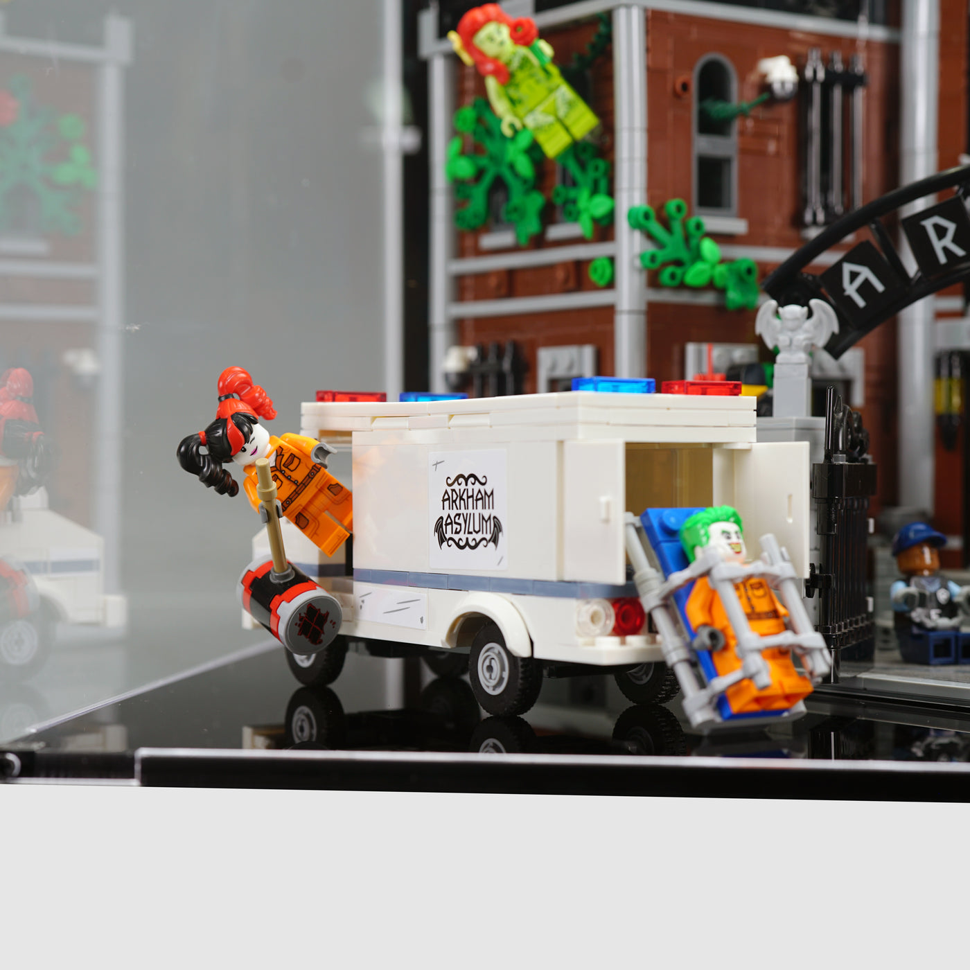 LEGO 76300 Arkham Asylum™ | Acrylic LEGO Display Case | ONBRICK