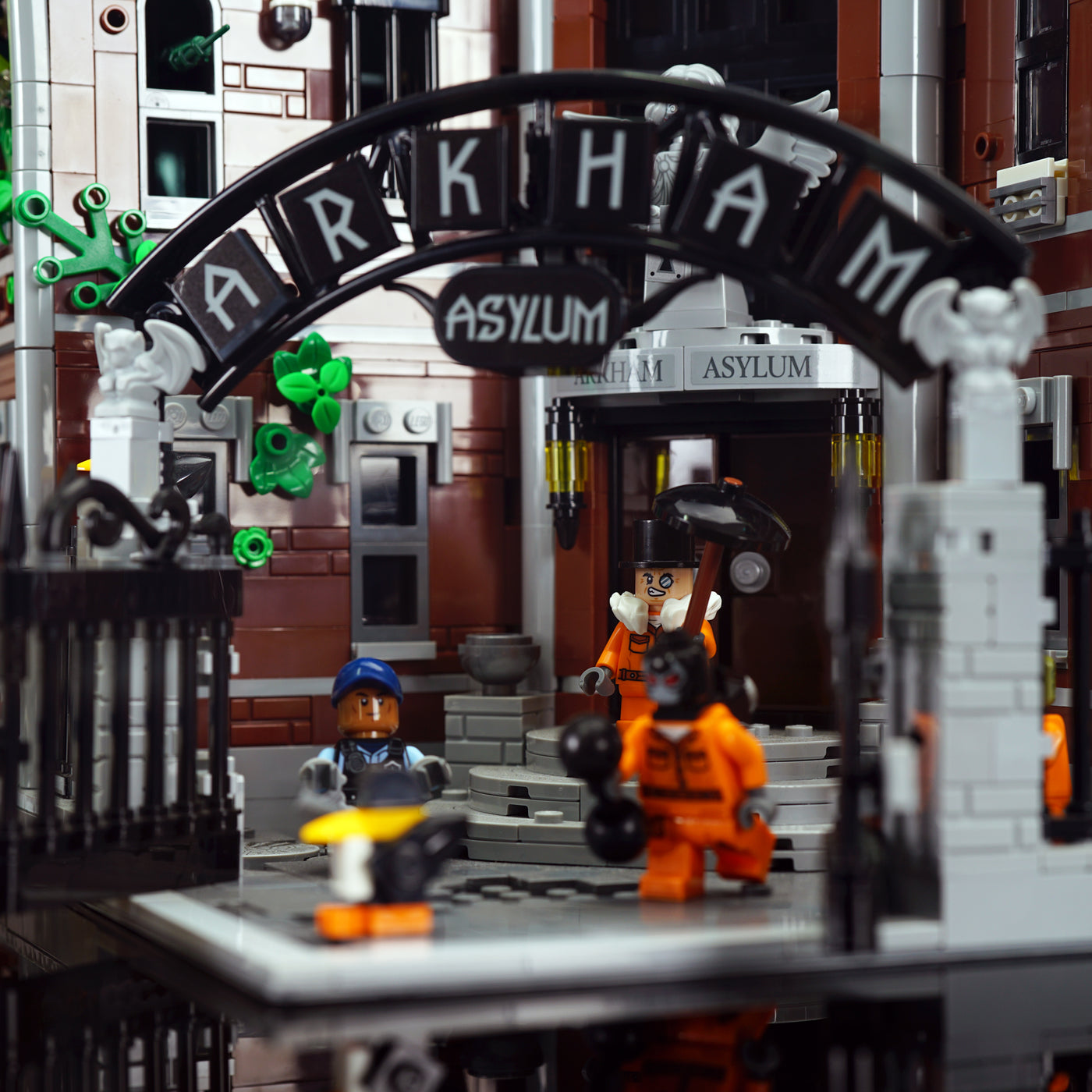 LEGO 76300 Arkham Asylum™ | Acrylic LEGO Display Case | ONBRICK