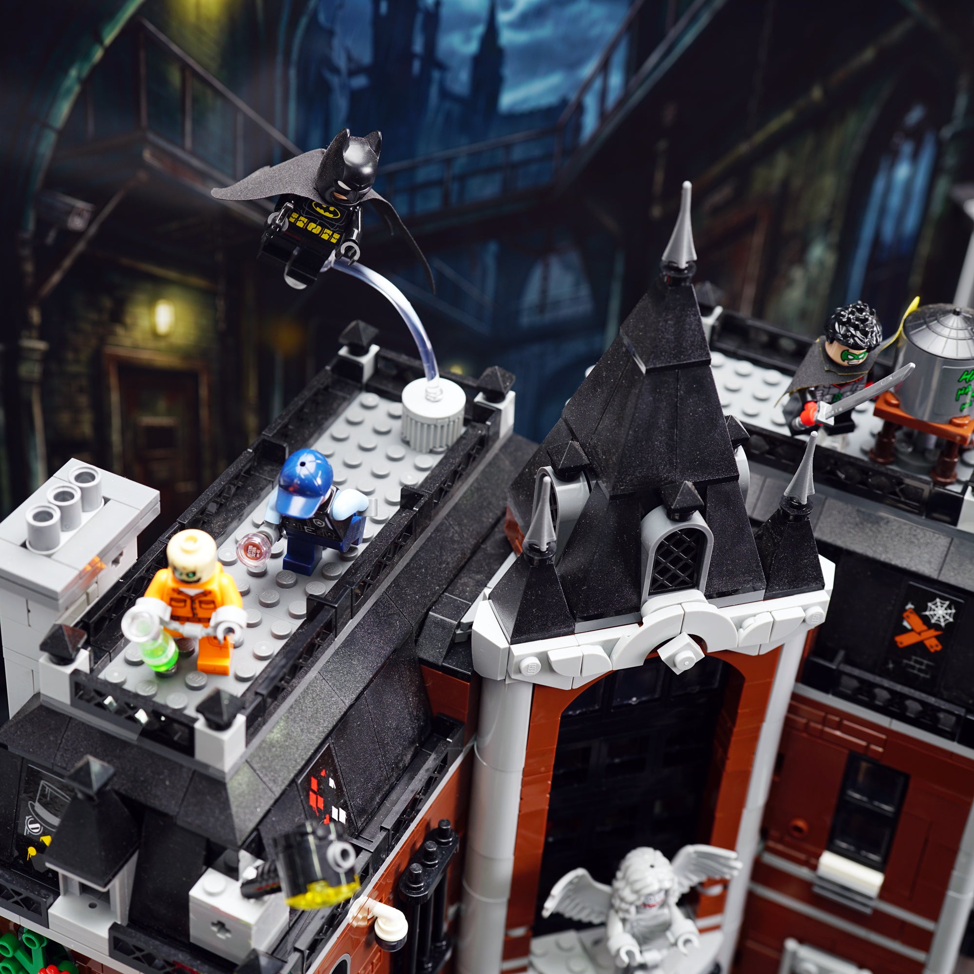 LEGO 76300 Arkham Asylum™ | Acrylic LEGO Display Case | ONBRICK