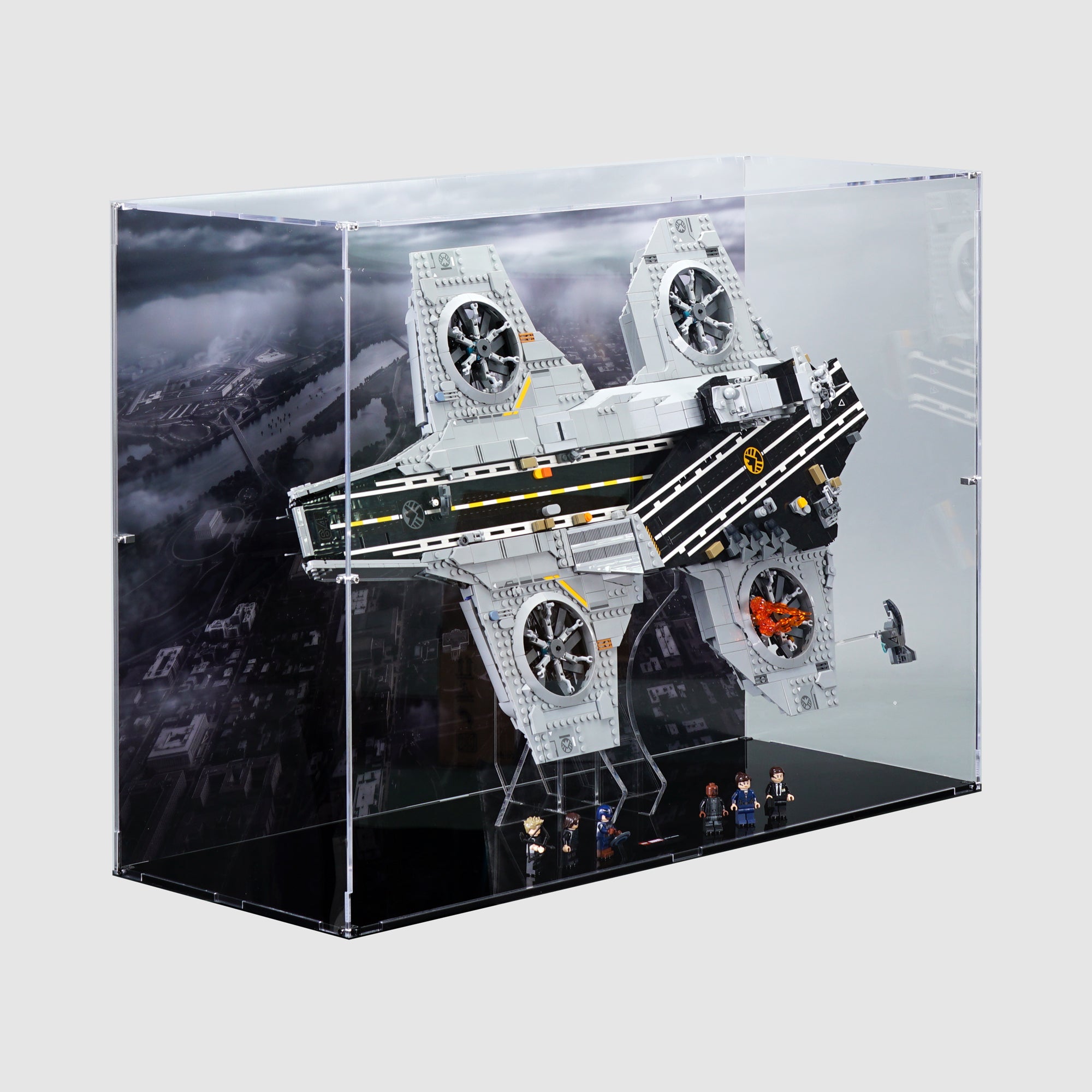 76354 S.H.I.E.L.D. Helicarrier Display Case