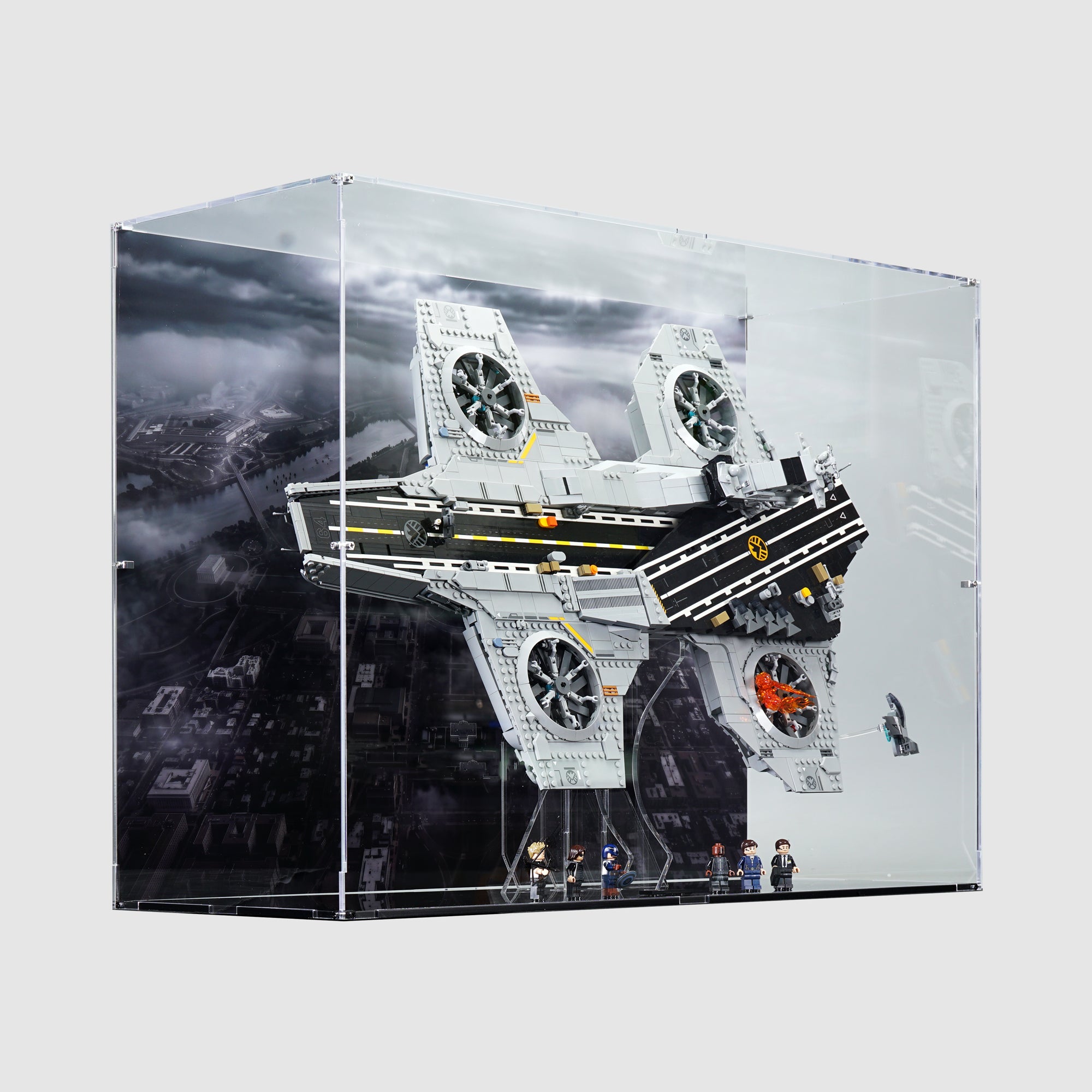 76354 S.H.I.E.L.D. Helicarrier Display Case