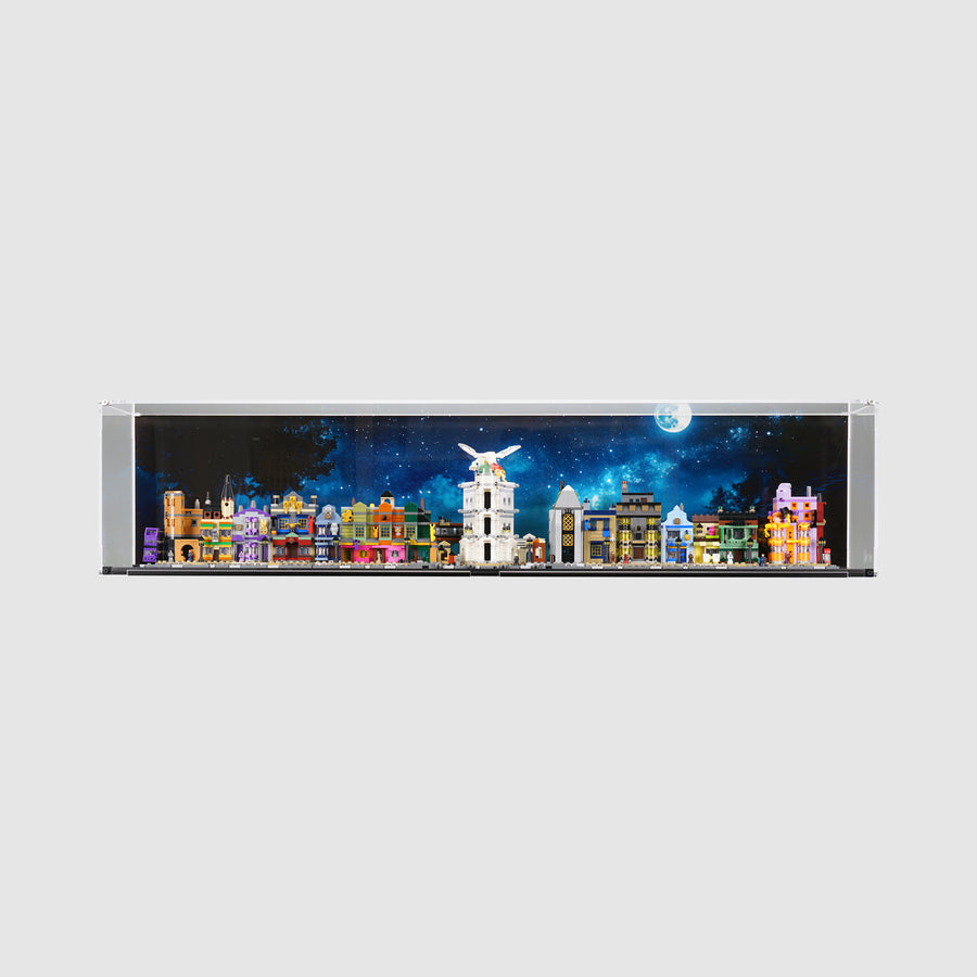 LEGO 76444 Diagon Alley™ Wizarding Shops Display Case