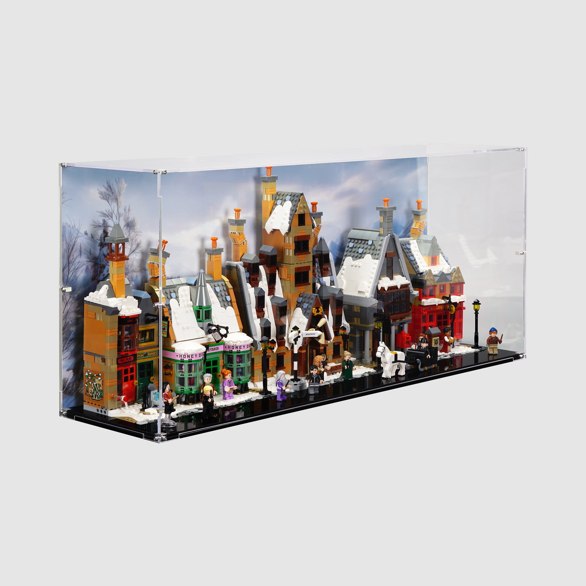 76457 Hogsmeade™ Village – Collectors' Edition | LEGO Display Case | ONBRICK Australia