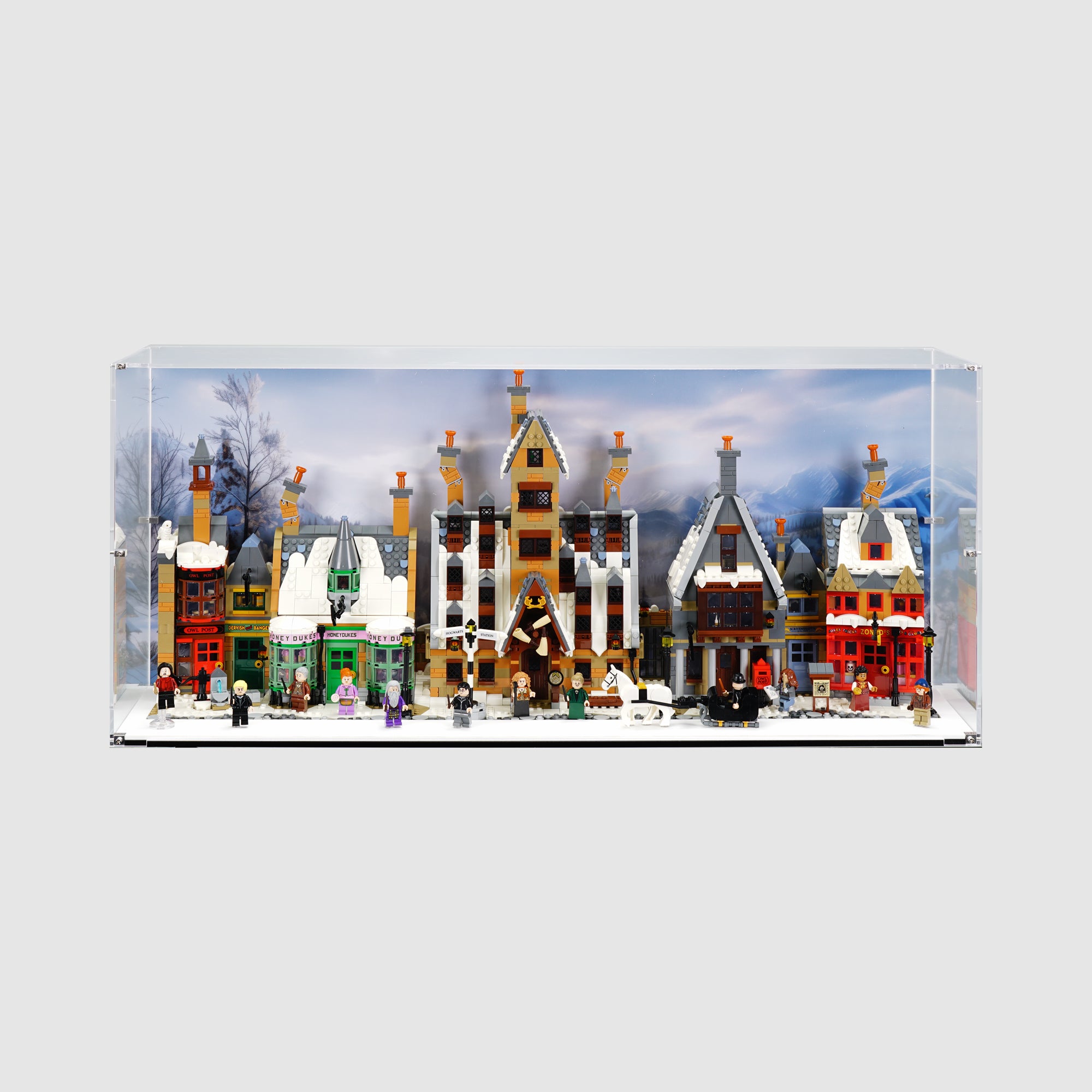 76457 Hogsmeade™ Village – Collectors' Edition | LEGO Display Case | ONBRICK Australia