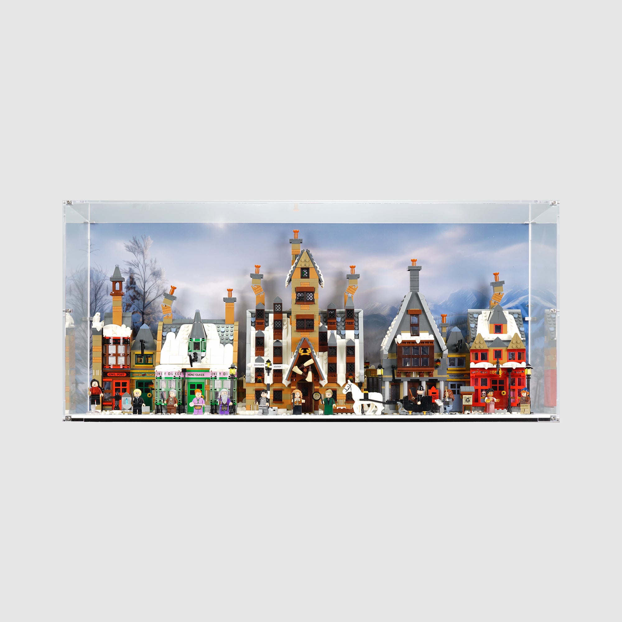 76457 Hogsmeade™ Village – Collectors' Edition | LEGO Display Case | ONBRICK Australia