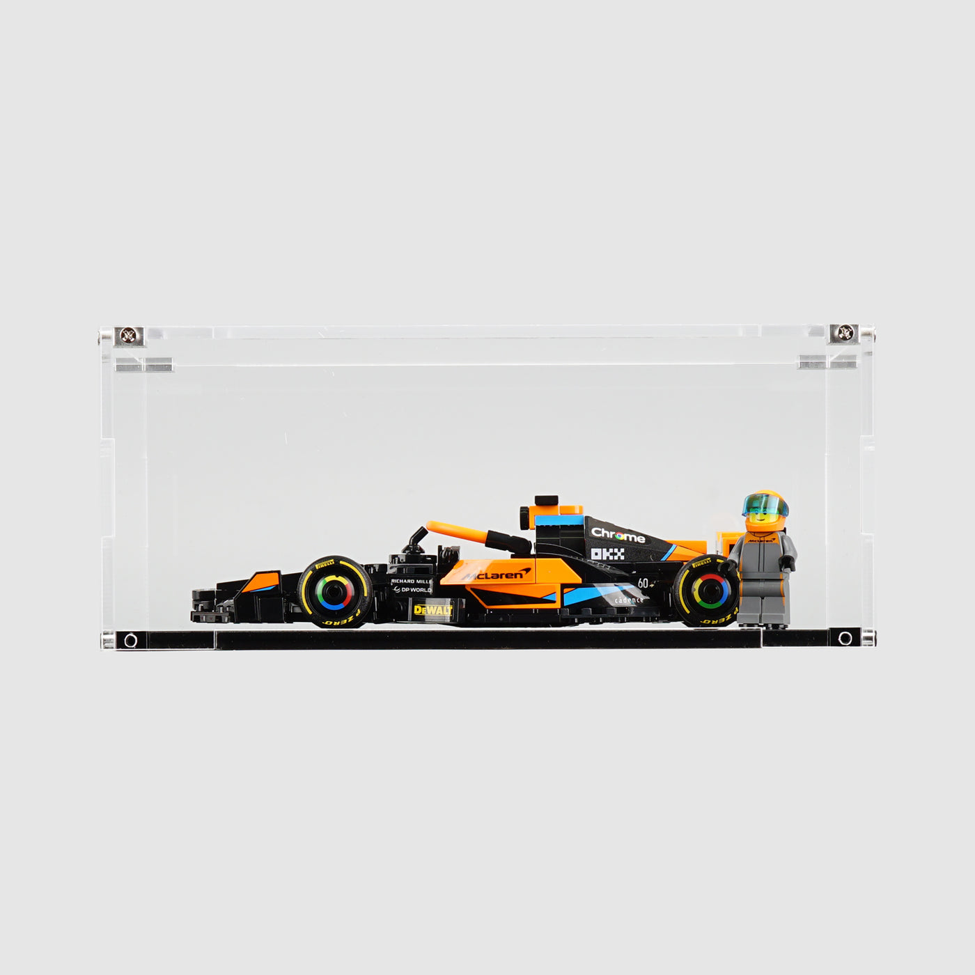 76919 2023 McLaren Formula 1 Race Car Display Case