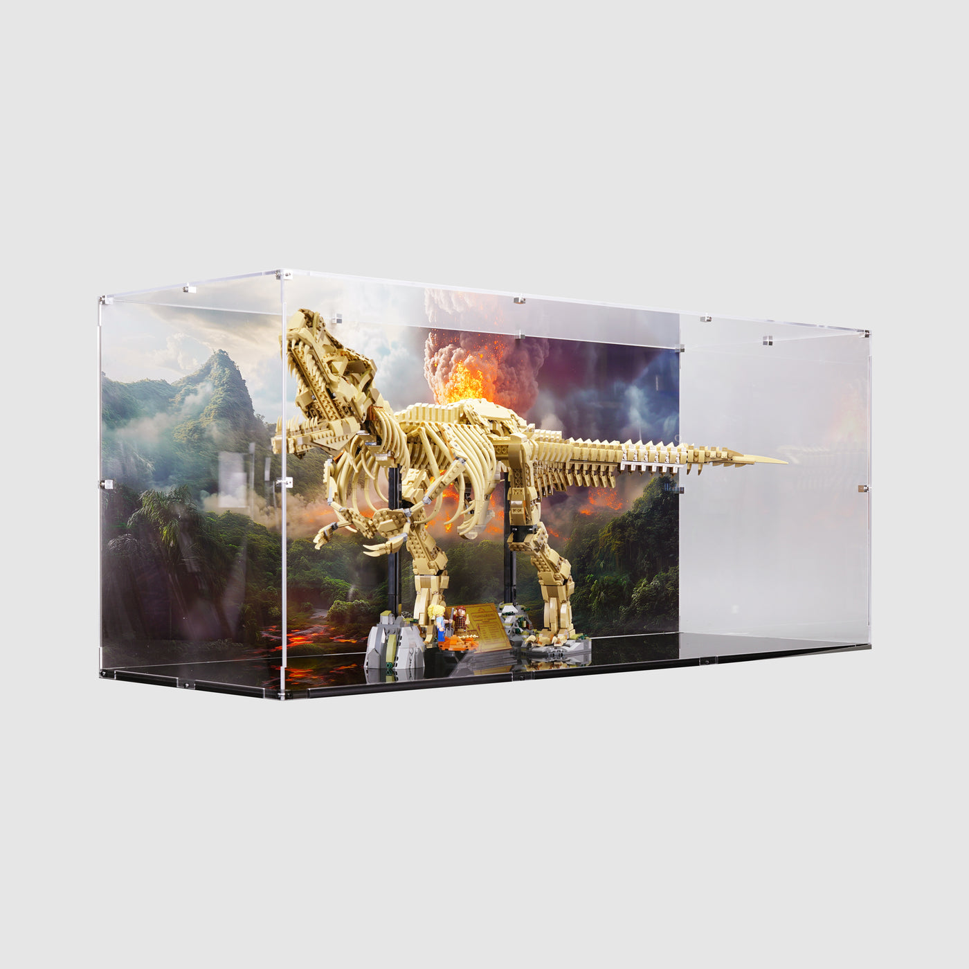 LEGO 76968 Dinosaur Fossils Tyrannosaurus rex Display Case | ONBRICK