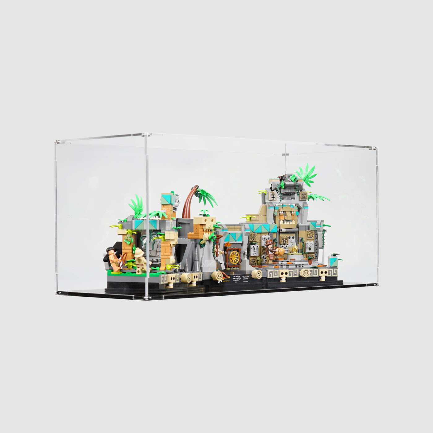 LEGO 77015 Temple of the Golden Idol Display Case | ONBRICK