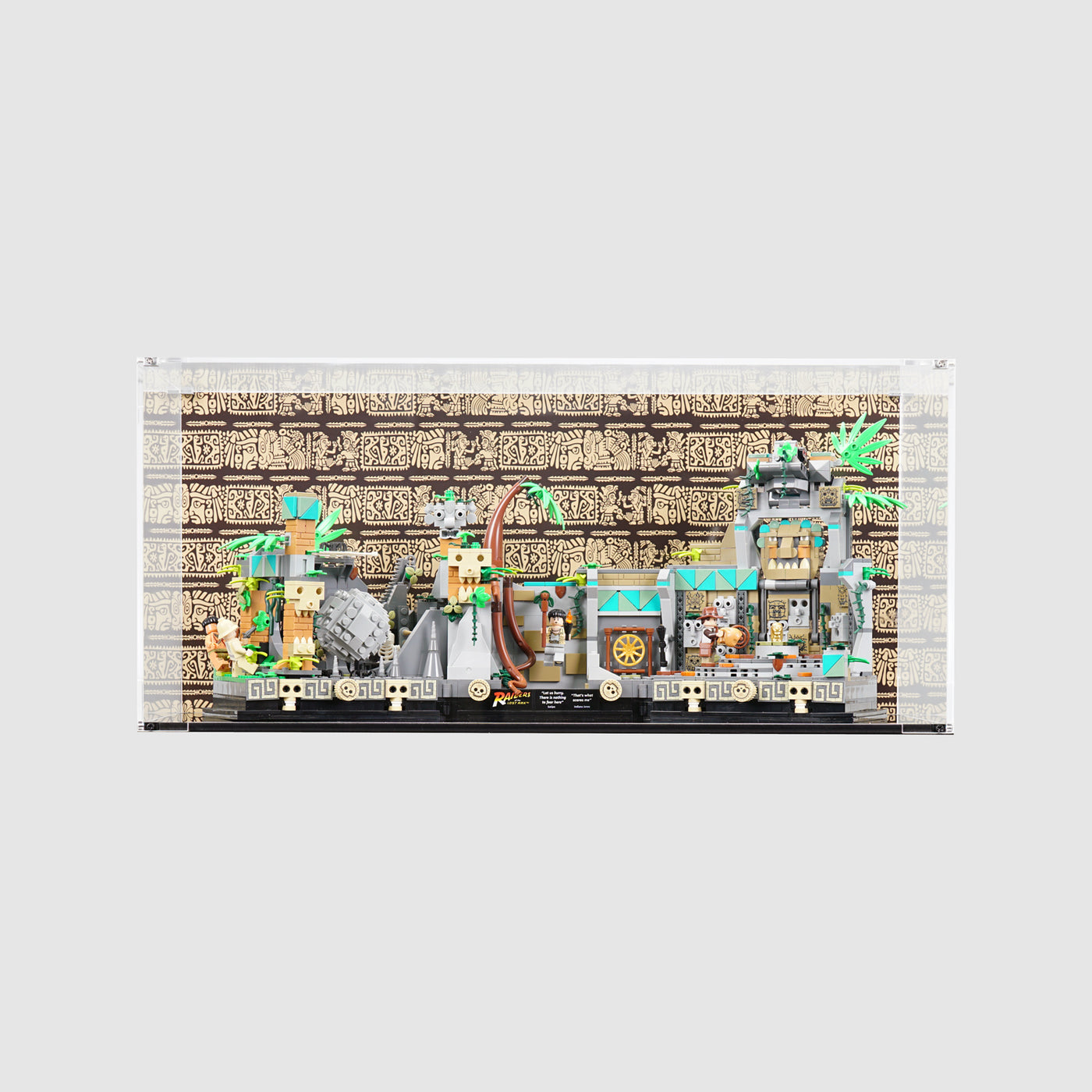 LEGO 77015 Temple of the Golden Idol Display Case | ONBRICK